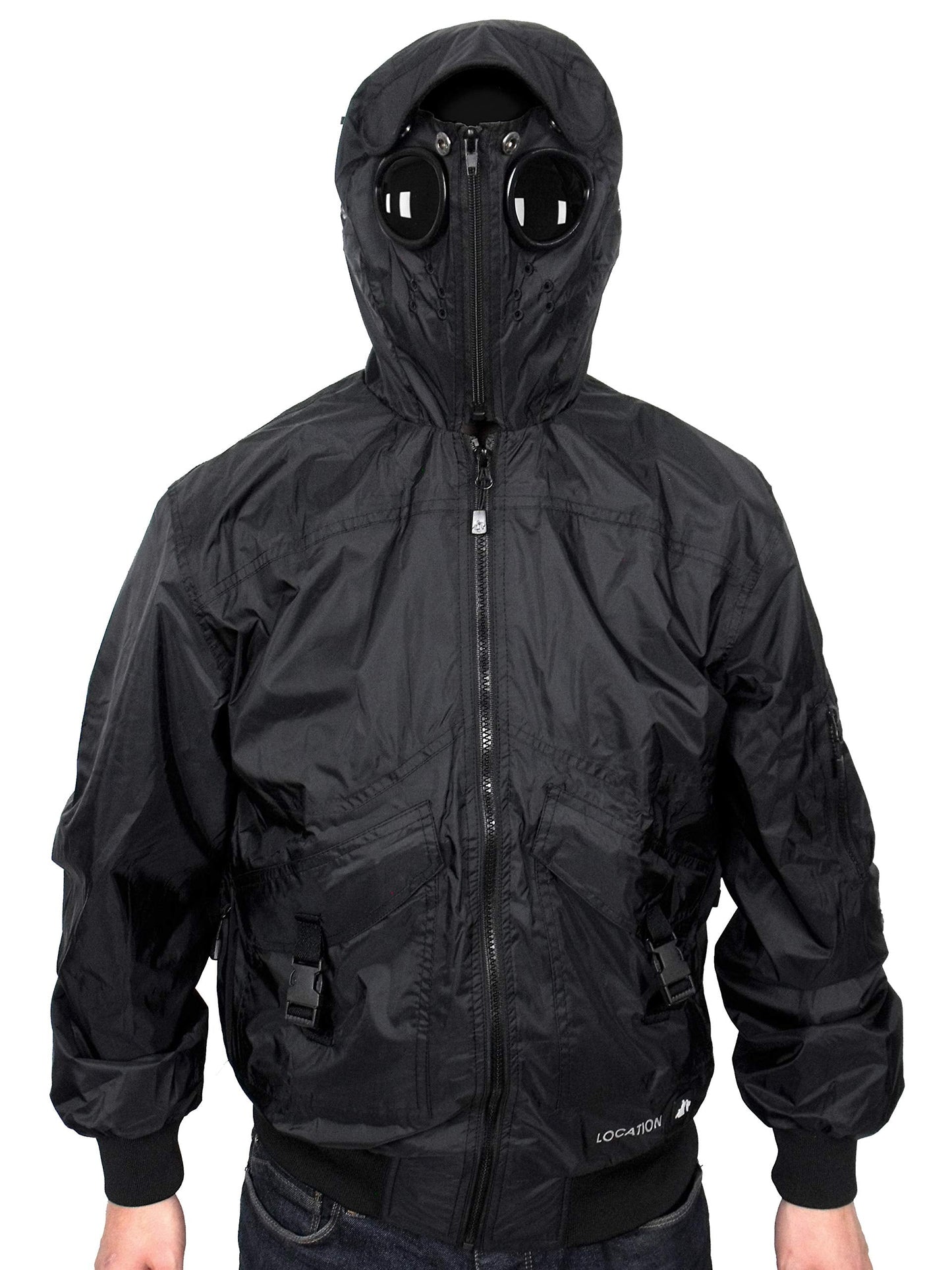 Hooded Black/Camouflage Hunter EXO Goggle Bomber Waterproof Jacket Bomber Jacket 1756ac19 Location Clothing