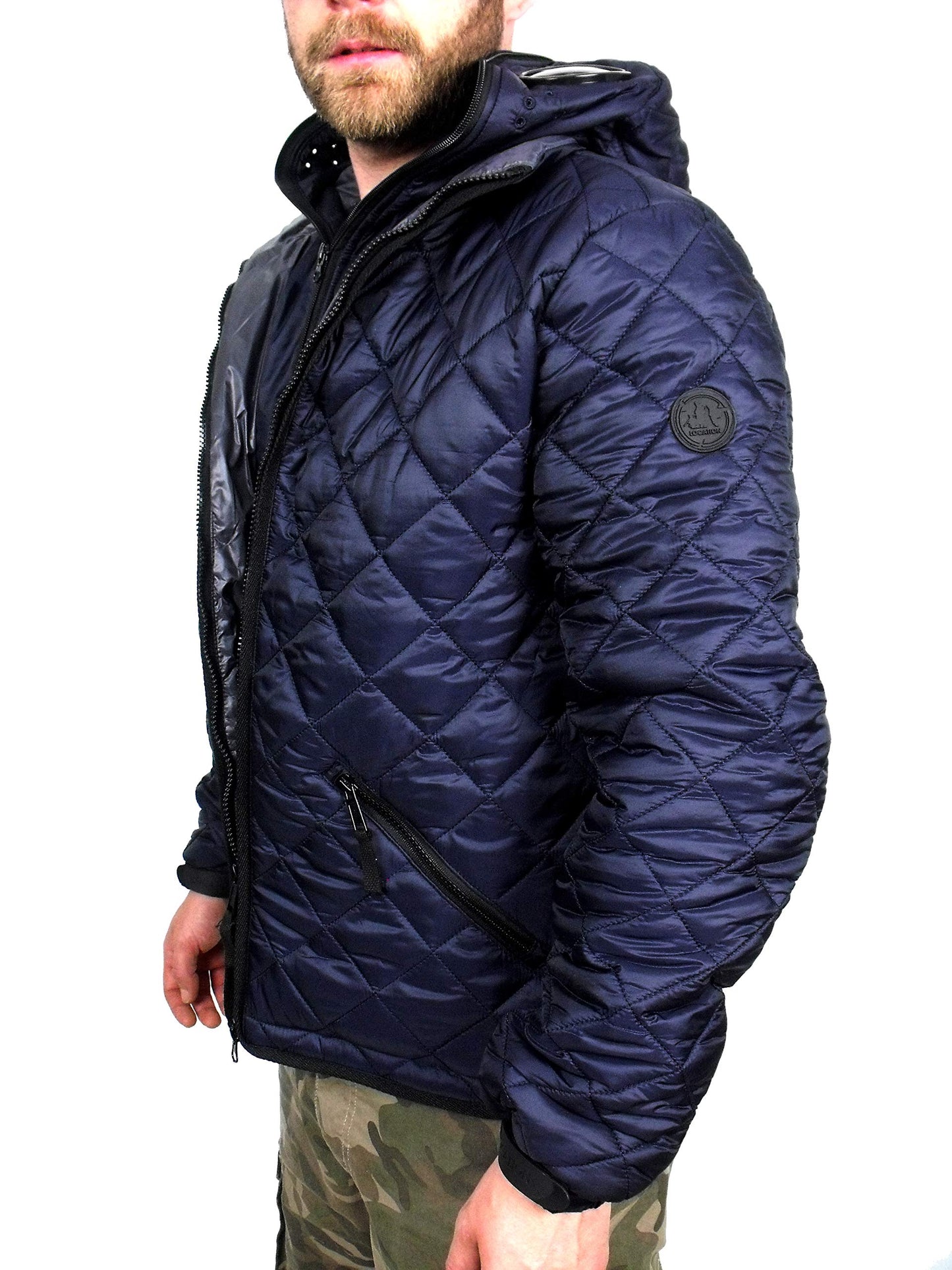Transform Goggle Jacket Burgundy Black or Navy Navy XXL Quilted Jacket 1bd8fc13 Location Clothing