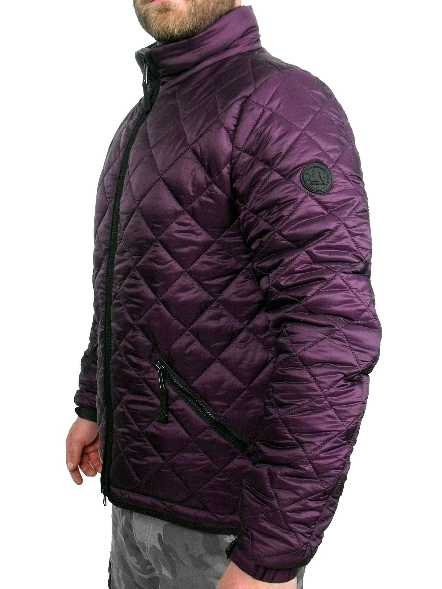 Transform Goggle Jacket Burgundy Black or Navy Burgundy XXL Quilted Jacket 1f81486d Location Clothing
