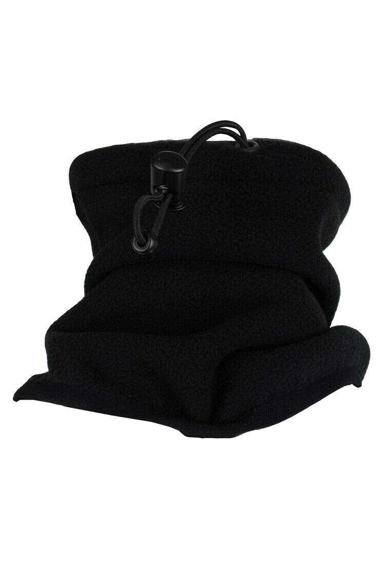 Polar Fleece Neck Warmer – Black, One Size Neck Scalf 3d9f6ccf Location