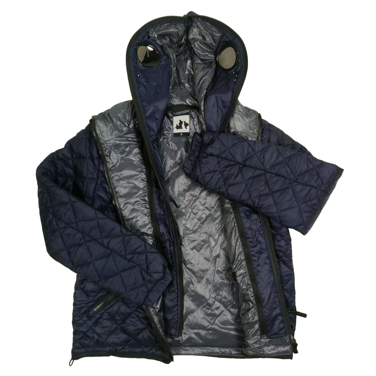 Transform Goggle Jacket Burgundy Black or Navy Quilted Jacket 3fe7a80a Location Clothing