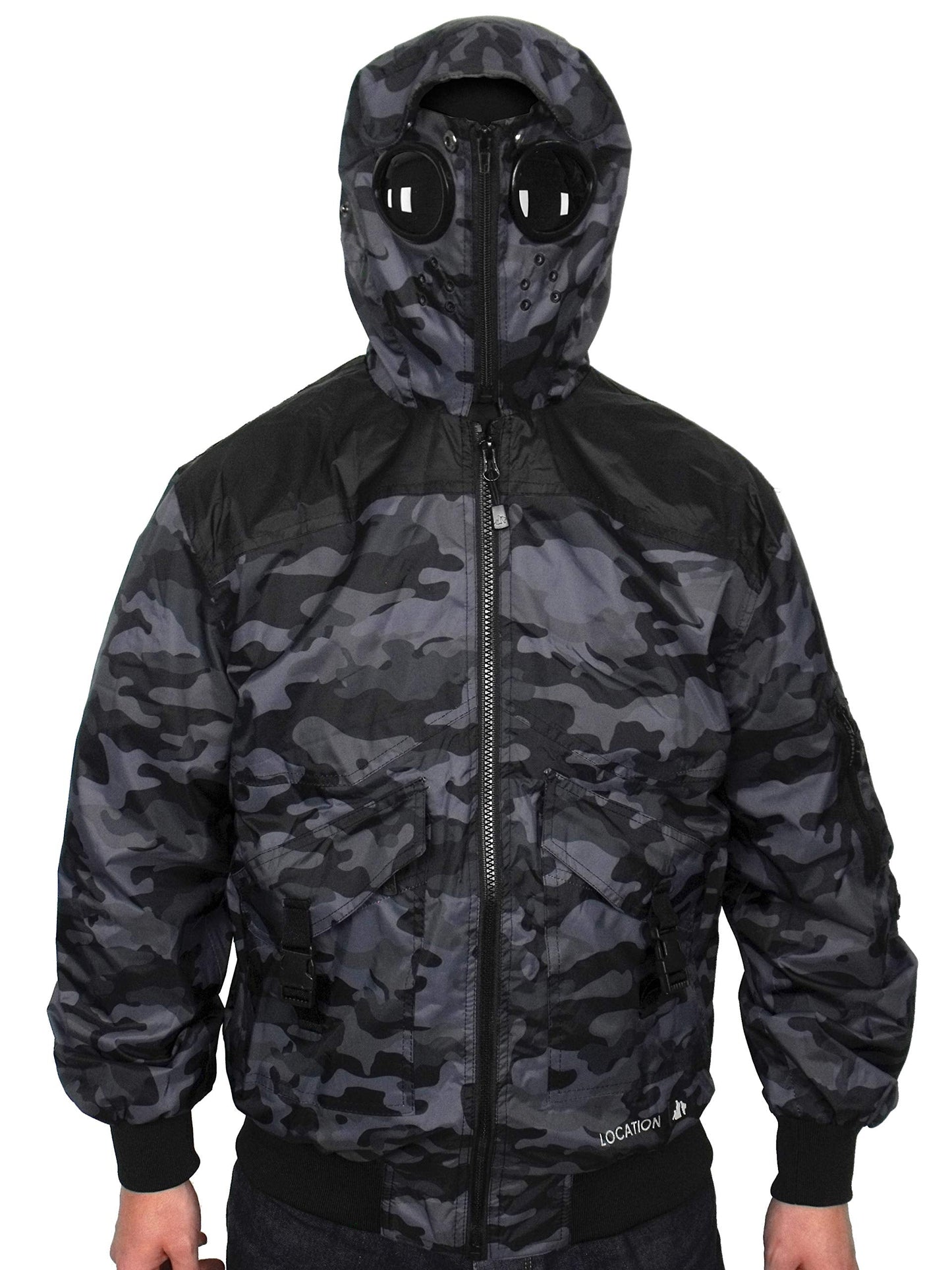 Hooded Black/Camouflage Hunter EXO Goggle Bomber Waterproof Jacket Bomber Jacket 4a93b80c Location Clothing