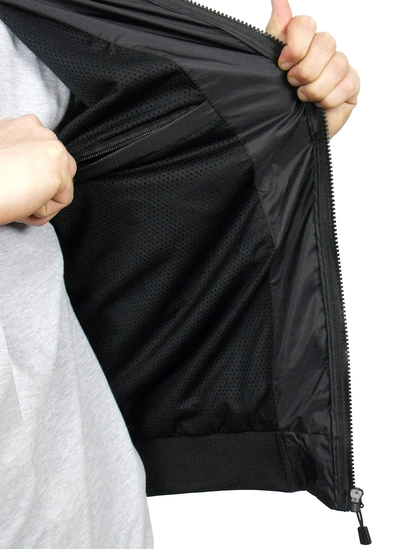 Hunter WR Goggle Bomber Jacket Camo and Black Bomber Jacket 8fb5452f Location Clothing
