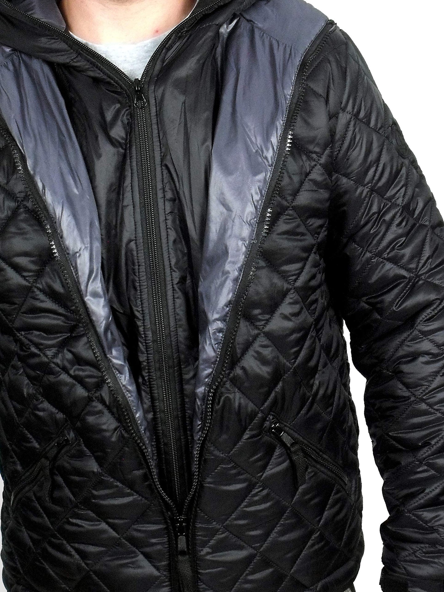 Transform Goggle Jacket Burgundy Black or Navy Quilted Jacket 9f77d135 Location Clothing