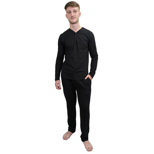Dauphin Pyjama Set Black Pyjamas DapperBlack-1-2048x2048 Location Clothing