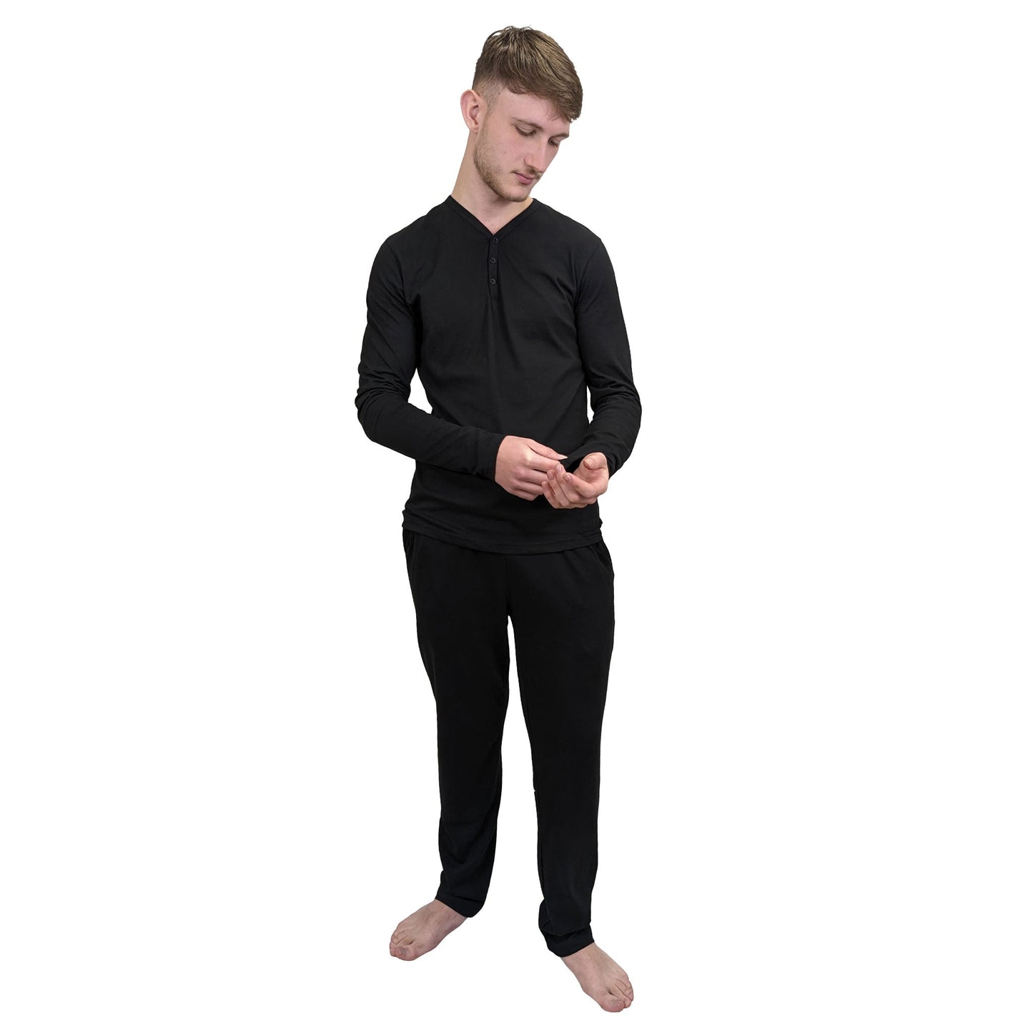 Dauphin Pyjama Set Pyjamas DapperBlack-2-2048x2048 Location Clothing