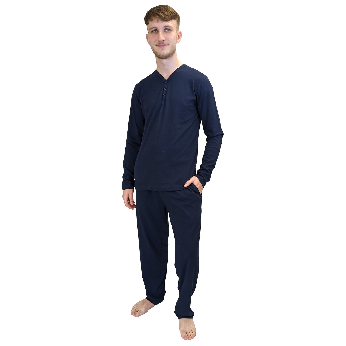 Dauphin Pyjama Set Navy Pyjamas DapperNavy-1-2048x2048 Location Clothing