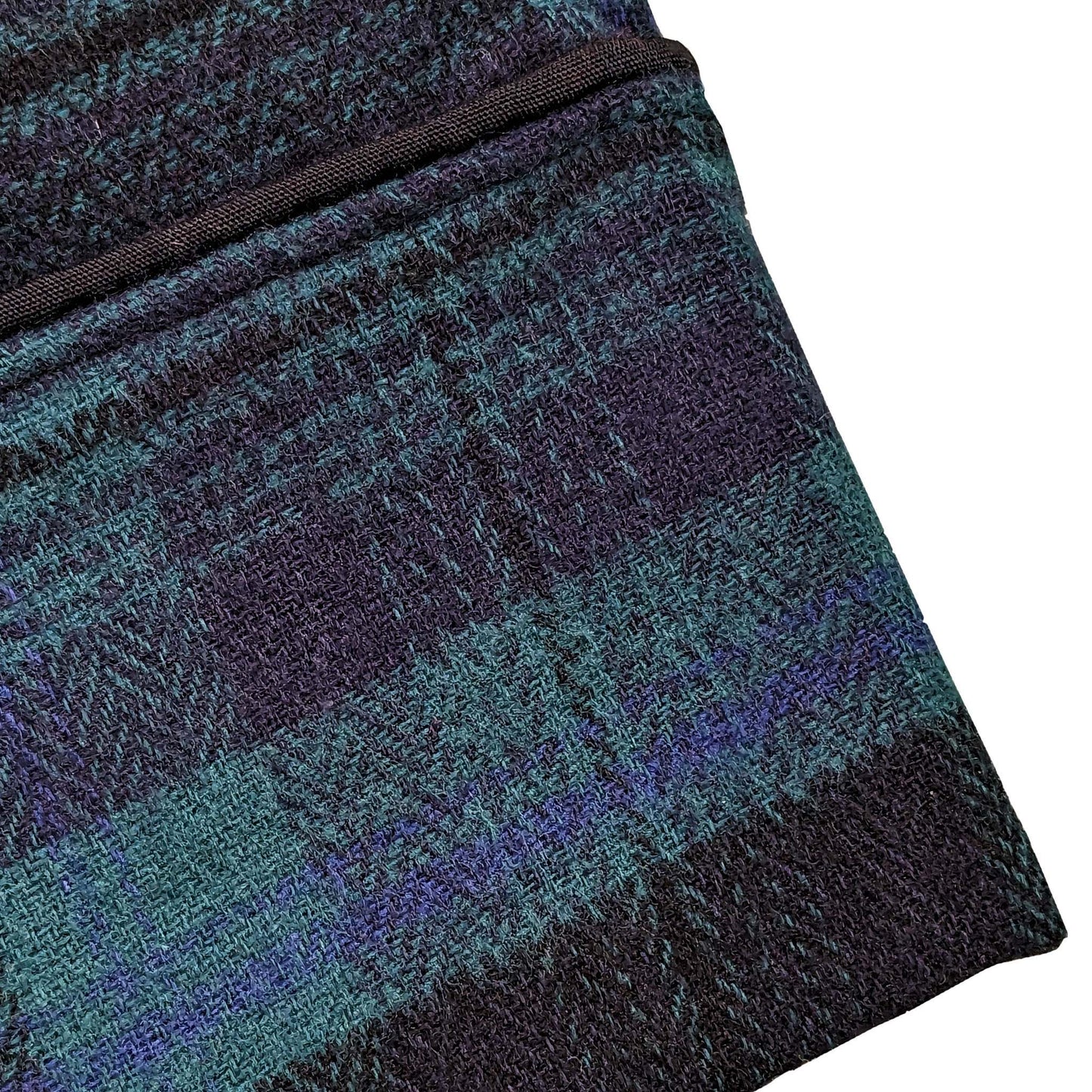 Esquire Check Pyjamas Pyjamas Esquire_-_Black_Blue_Watch_Tartan_-_5 Location Clothing