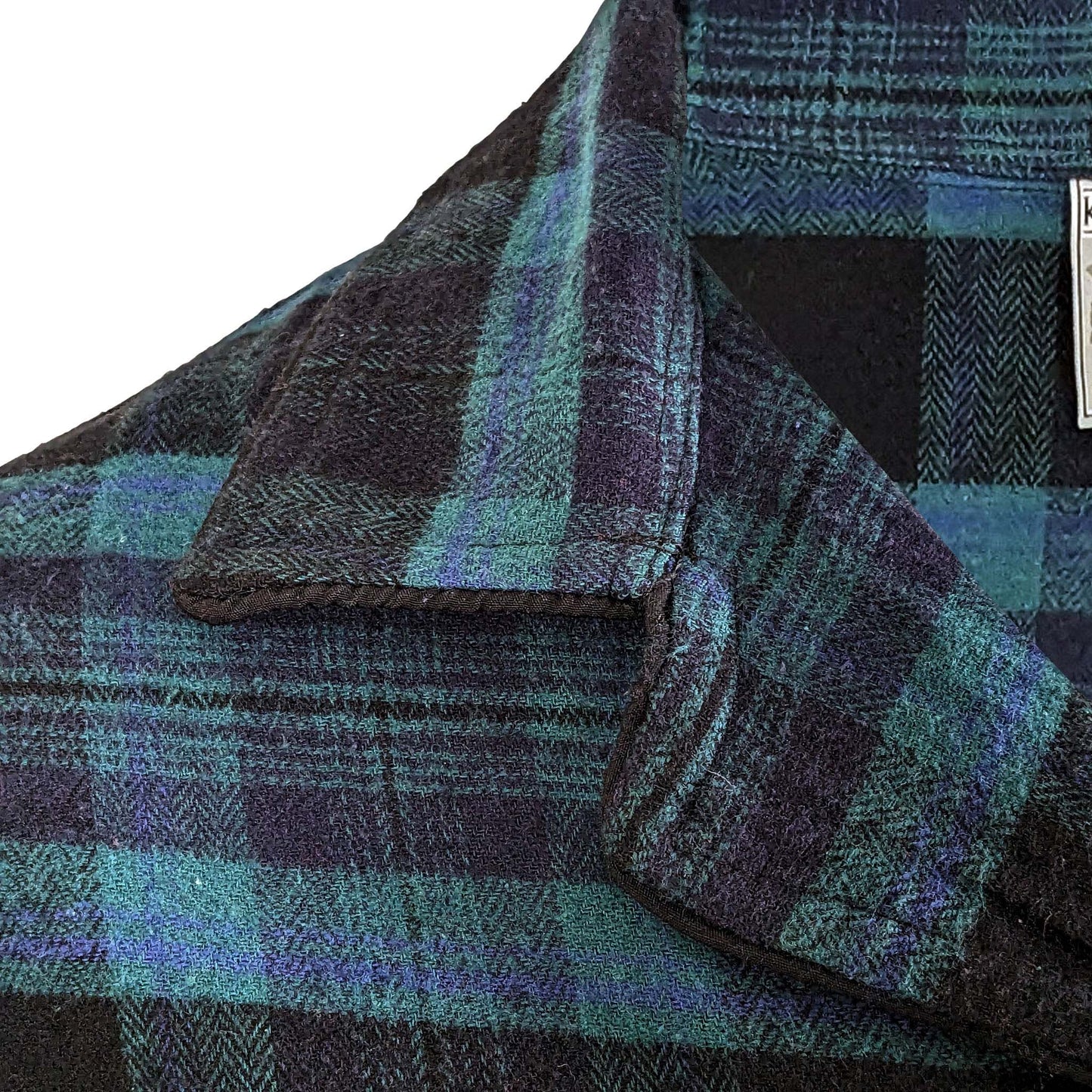 Esquire Check Pyjamas Pyjamas Esquire_-_Black_Blue_Watch_Tartan_-_6 Location Clothing