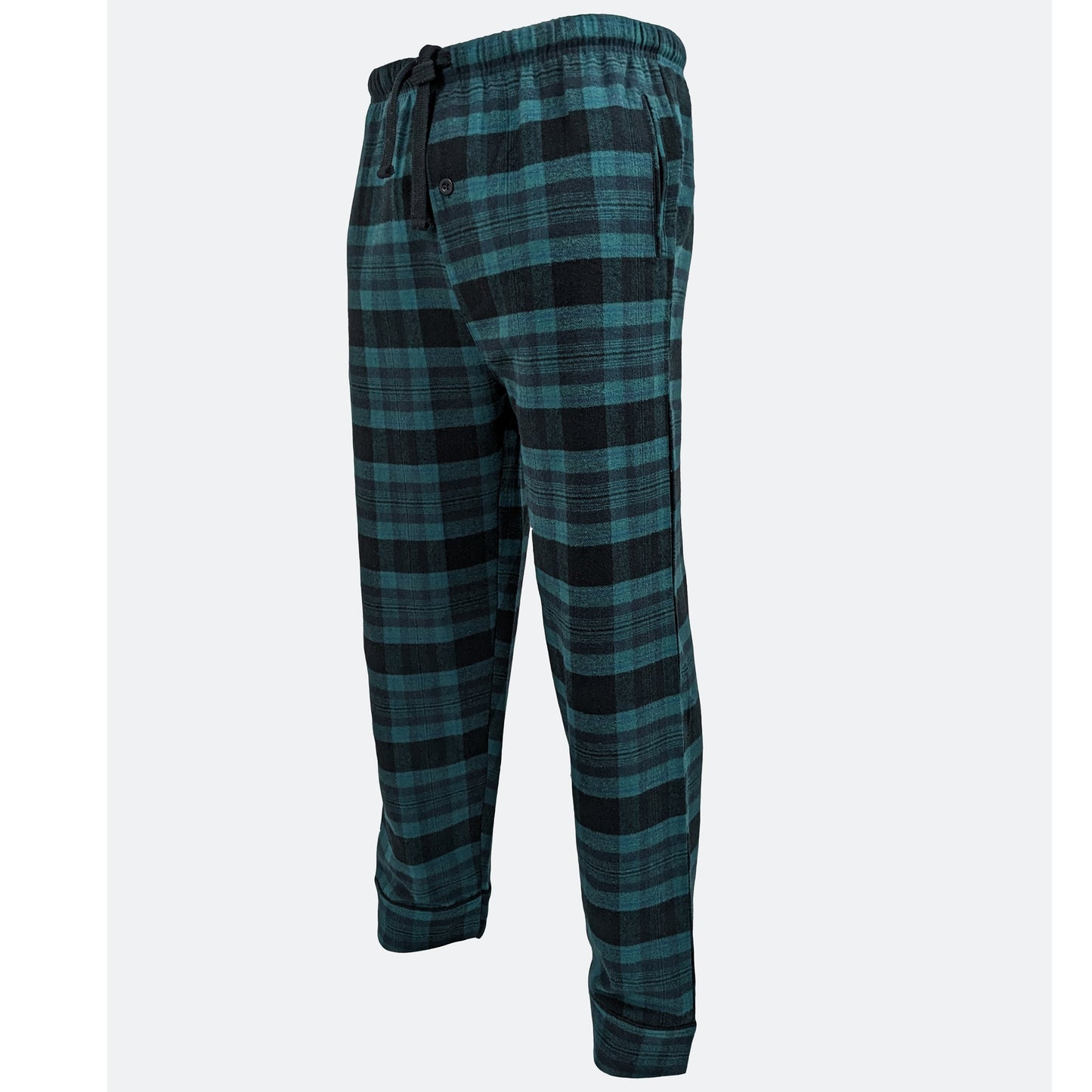 Esquire Check Pyjamas Pyjamas Esquire_-_Black_Blue_Watch_Tartan_-_8 Location Clothing