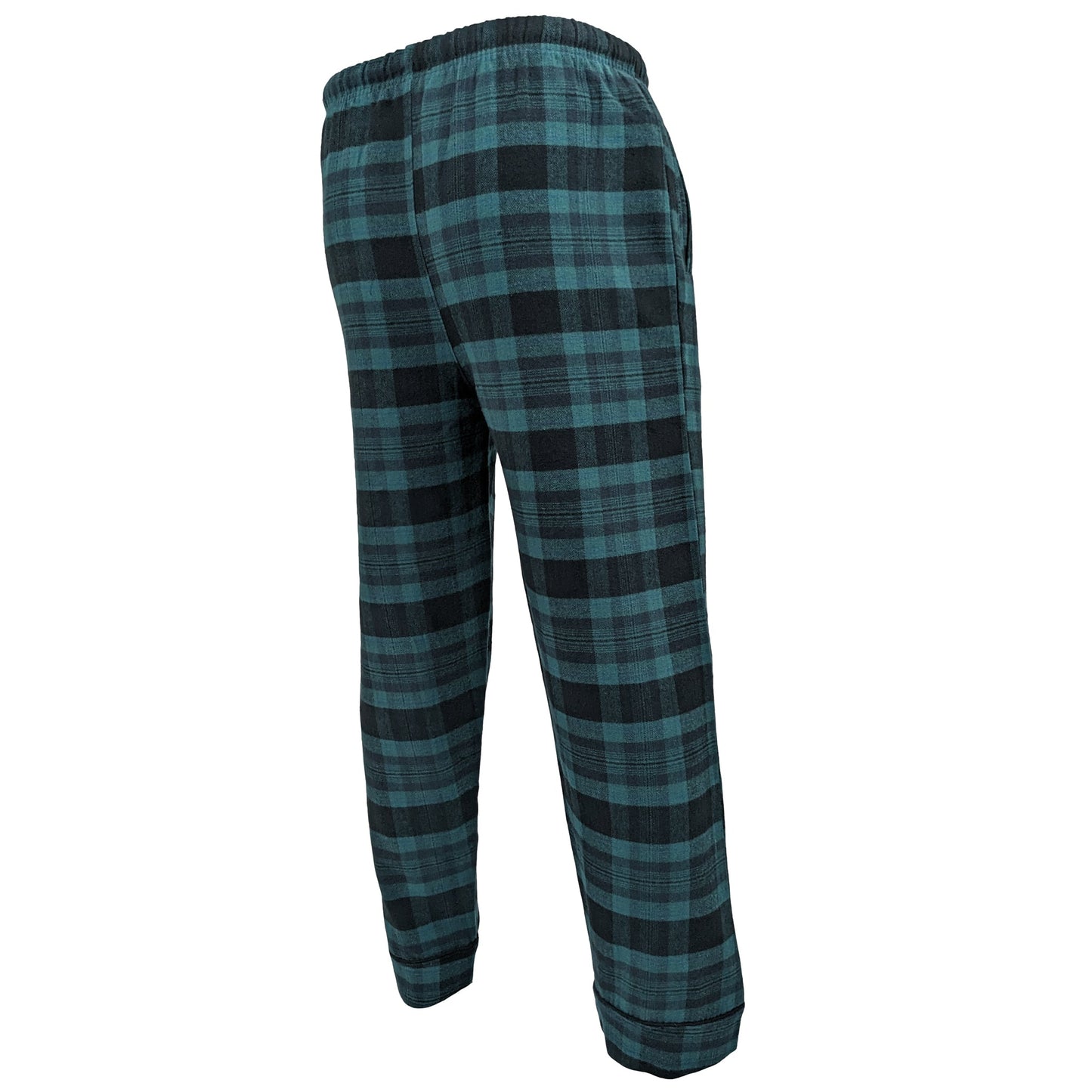 Esquire Check Pyjamas Pyjamas Esquire_-_Black_Blue_Watch_Tartan_-_9 Location Clothing