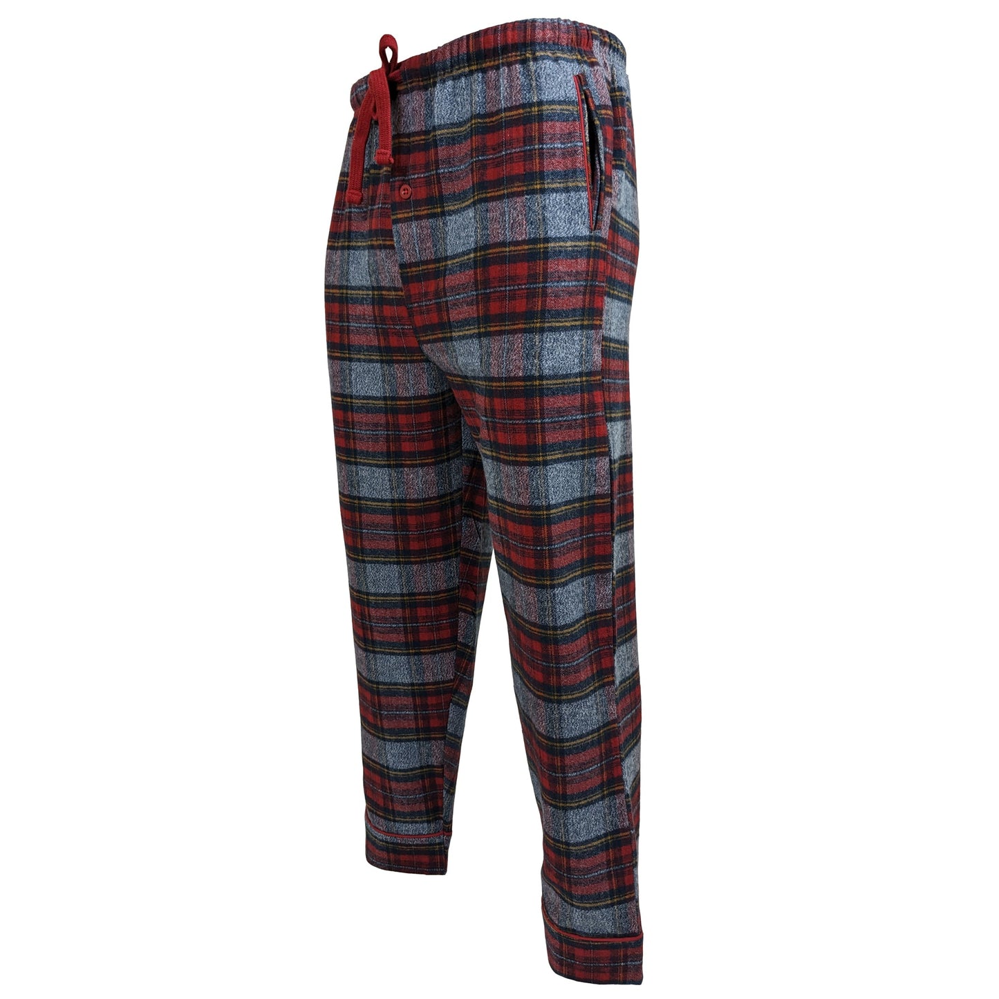 Esquire Check Pyjamas Pyjamas Esquire_-_Red_Grey_Tartan_Original_-_9 Location Clothing