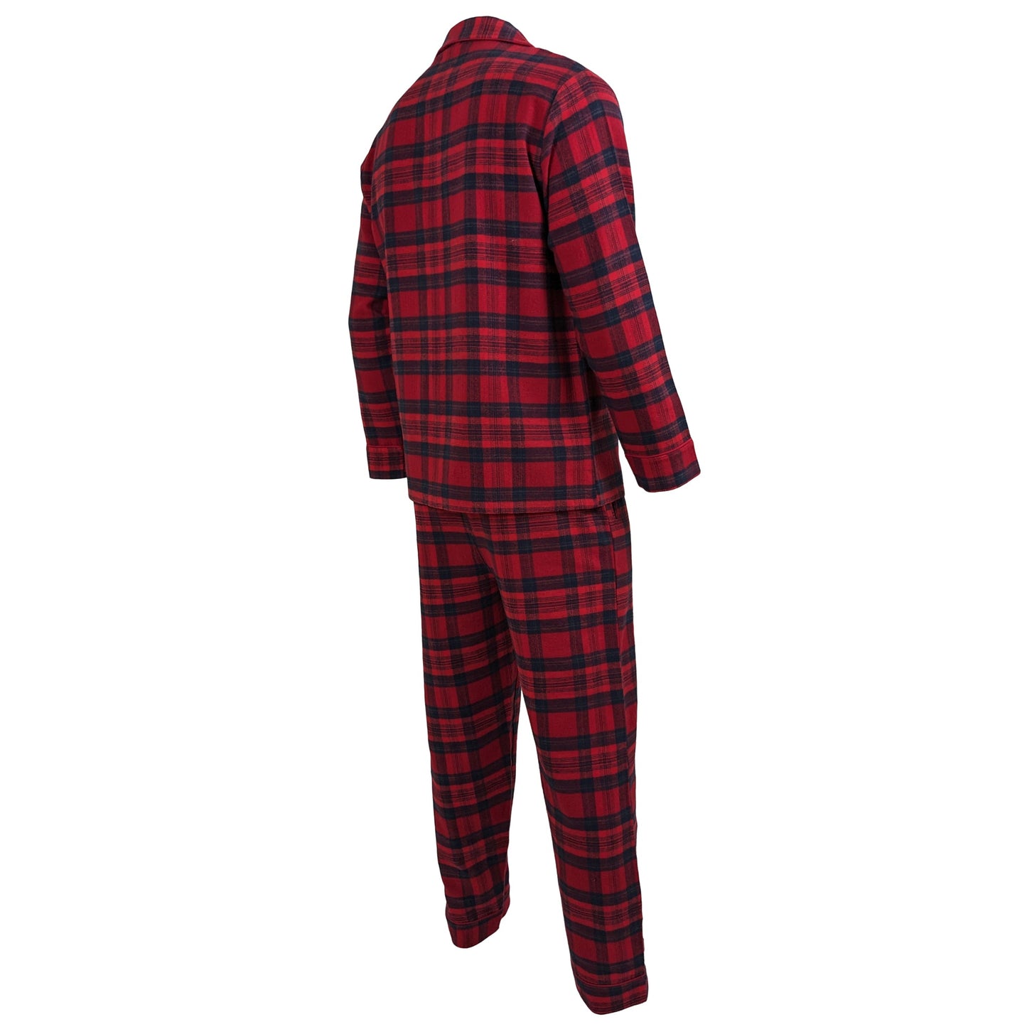Esquire Check Pyjamas Pyjamas Esquire_-_Red_Parade_Tartan_-_3 Location Clothing