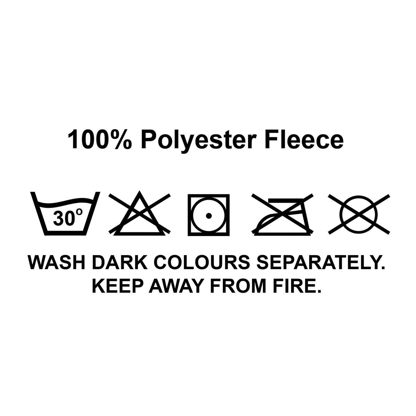 Location Clothing TARTAN THROW BLANKET Blanket Fleece_Blanket_care_label_copy Location Clothing