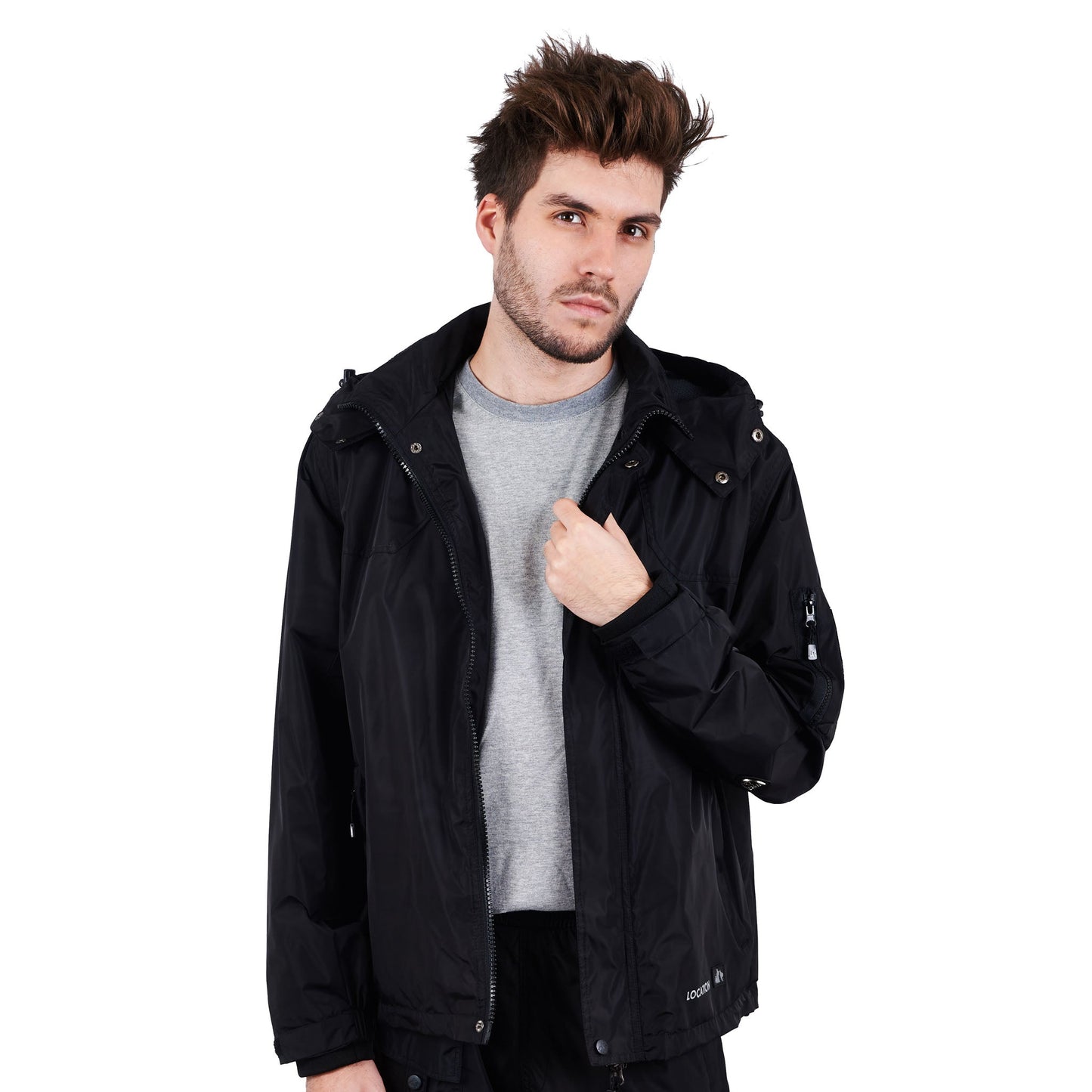 Hunter Waterproof Rain Jacket Jacket HUNTER_Hooded_jacket_-_2 Location Clothing