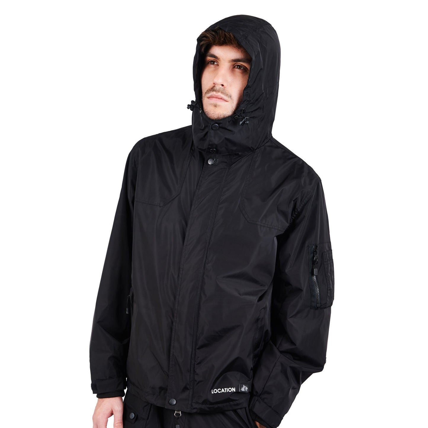 Hunter Waterproof Rain Jacket Jacket HUNTER_Hooded_jacket_-_6 Location Clothing