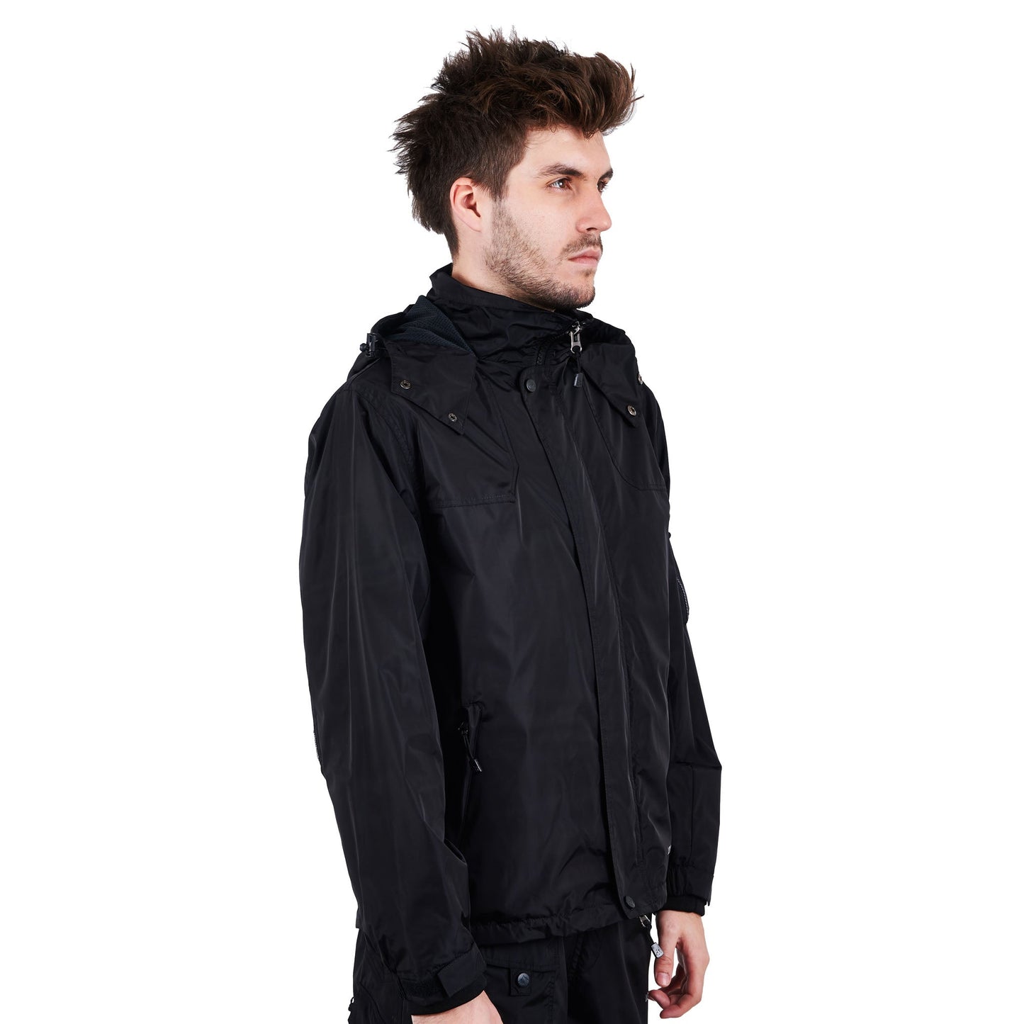 Hunter Waterproof Rain Jacket Jacket HUNTER_Hooded_jacket_-_7 Location Clothing