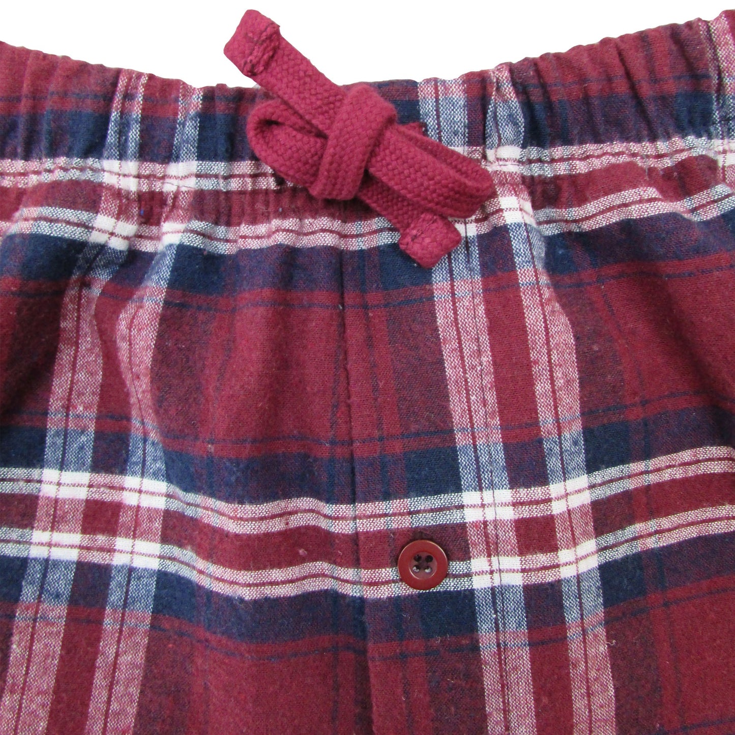 Newmont Pyjama Set Pyjamas NewmontBurgundyTartanCheckEX-2 Location Clothing