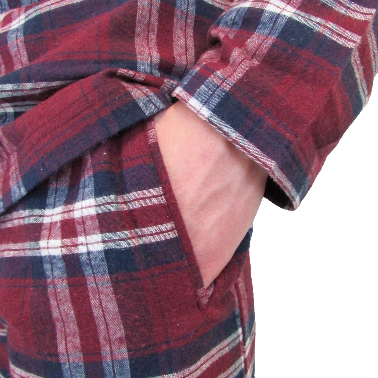 Newmont Pyjama Set Pyjamas NewmontBurgundyTartanCheckEX-4 Location Clothing