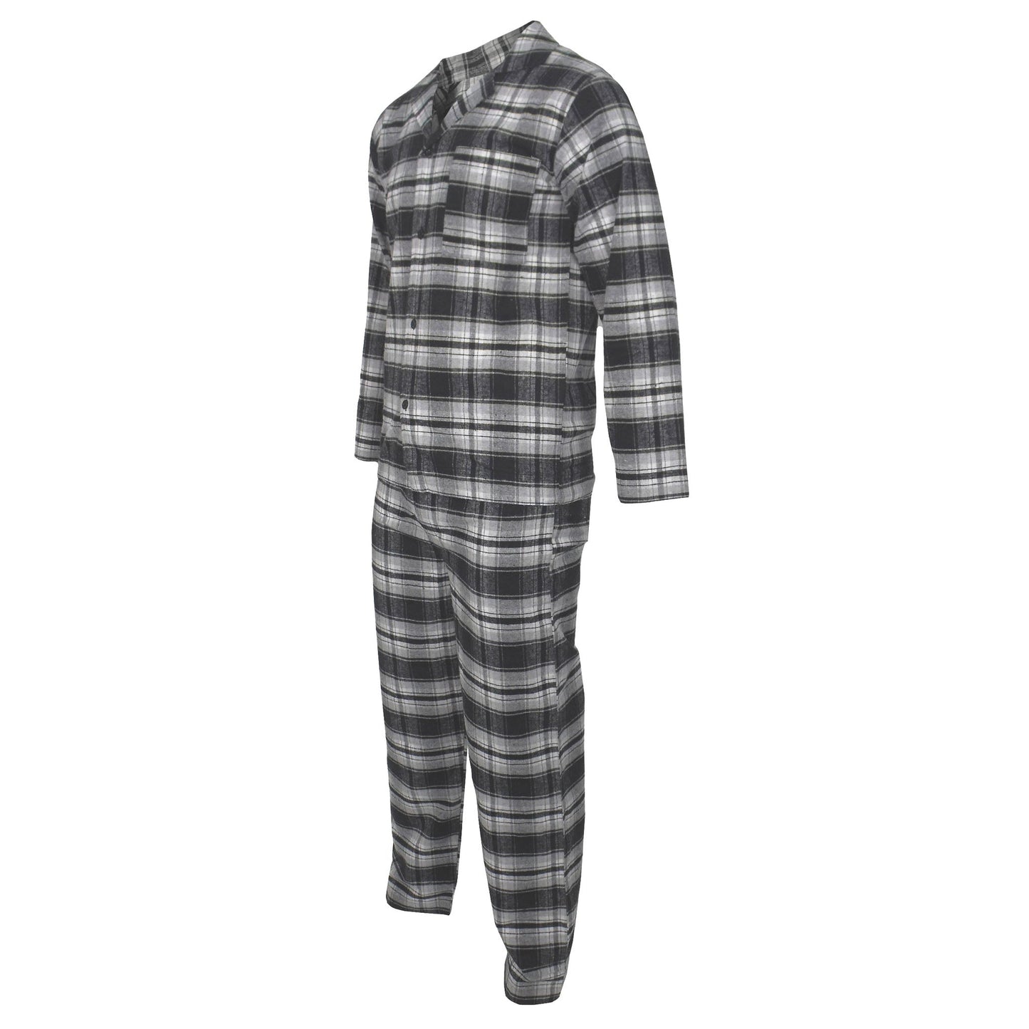 Newmont Pyjama Set Pyjamas Newmont_GreyTartan_Check_EX_-_6 Location Clothing