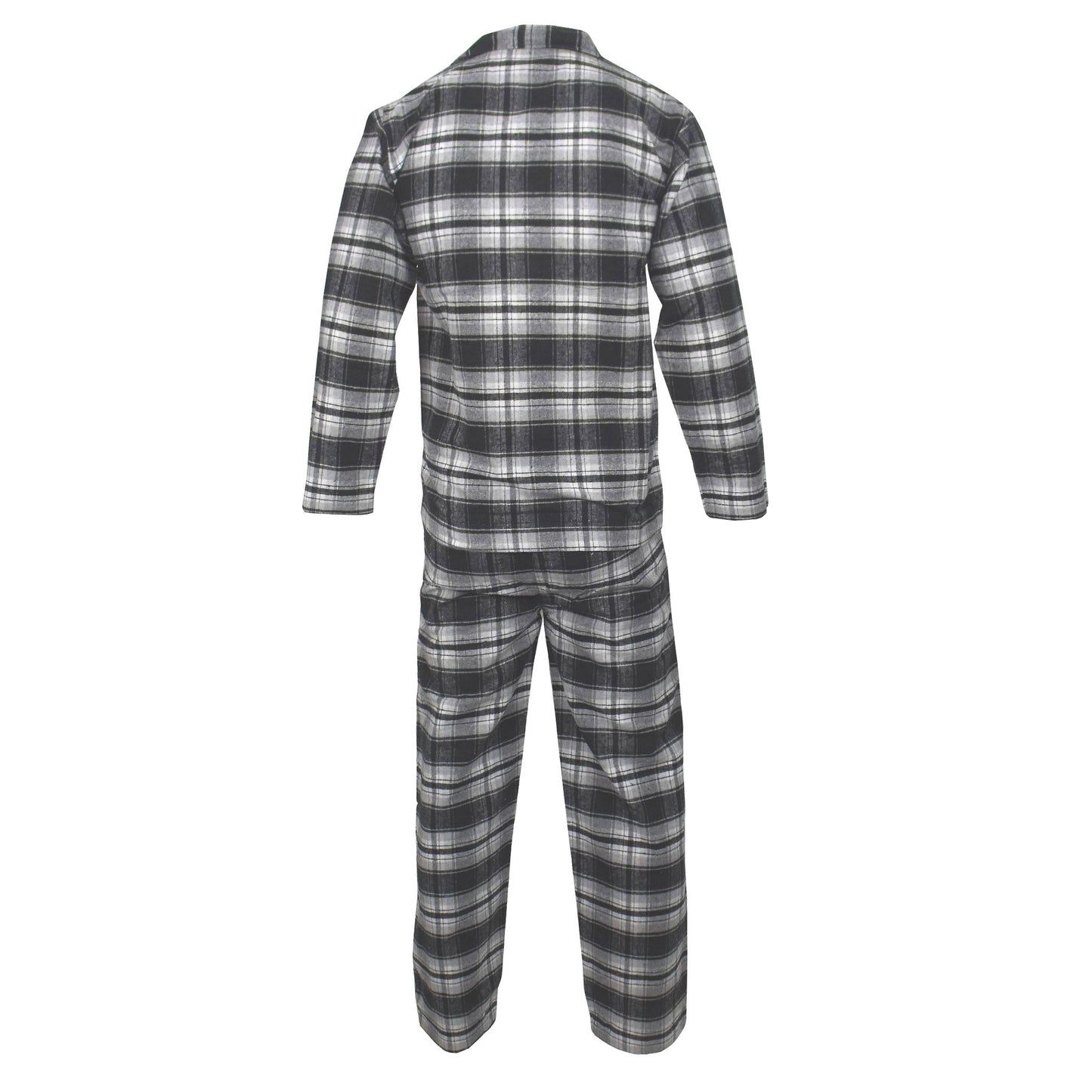 Newmont Pyjama Set Pyjamas Newmont_GreyTartan_Check_EX_-_7 Location Clothing