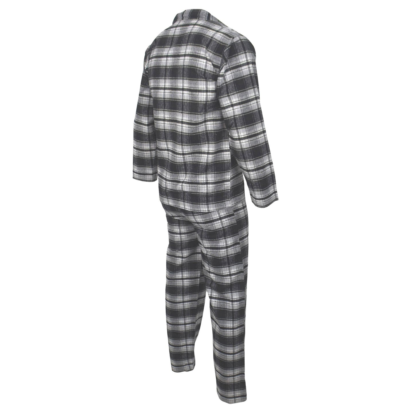 Newmont Pyjama Set Pyjamas Newmont_GreyTartan_Check_EX_-_8 Location Clothing