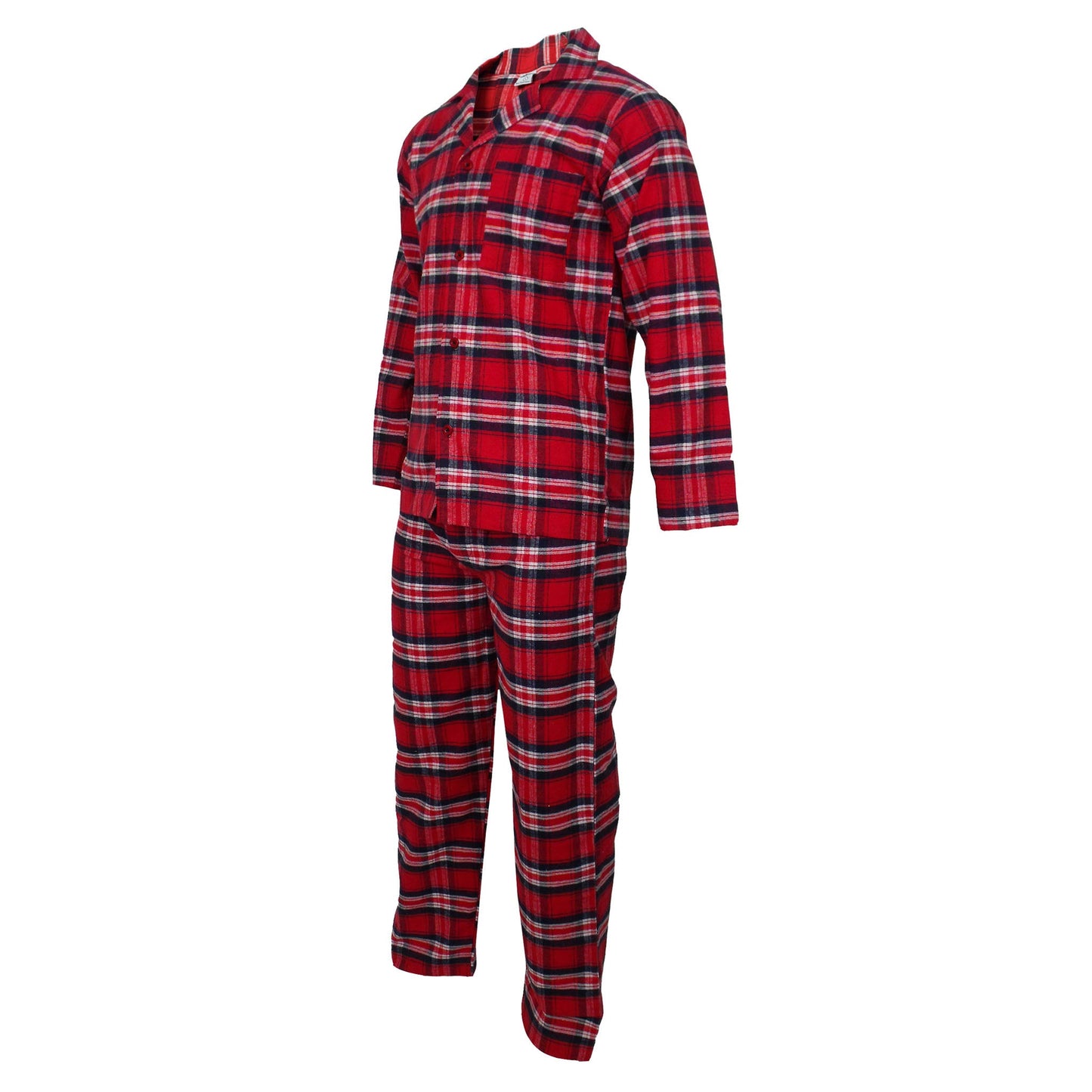 Newmont Pyjama Set Red Check Pyjamas Newmont_Red_Tartan_Check_EX_-_6 Location Clothing