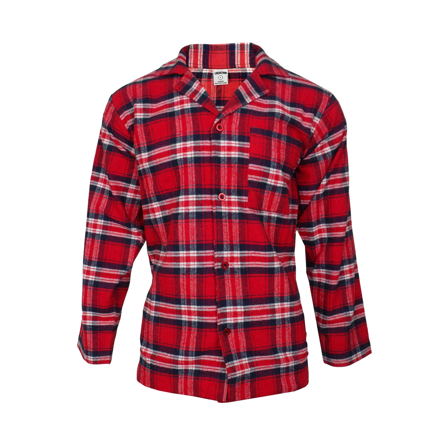 Newmont Pyjama Set Pyjamas Newmont_Red_Tartan_Check_EX_-_9 Location Clothing