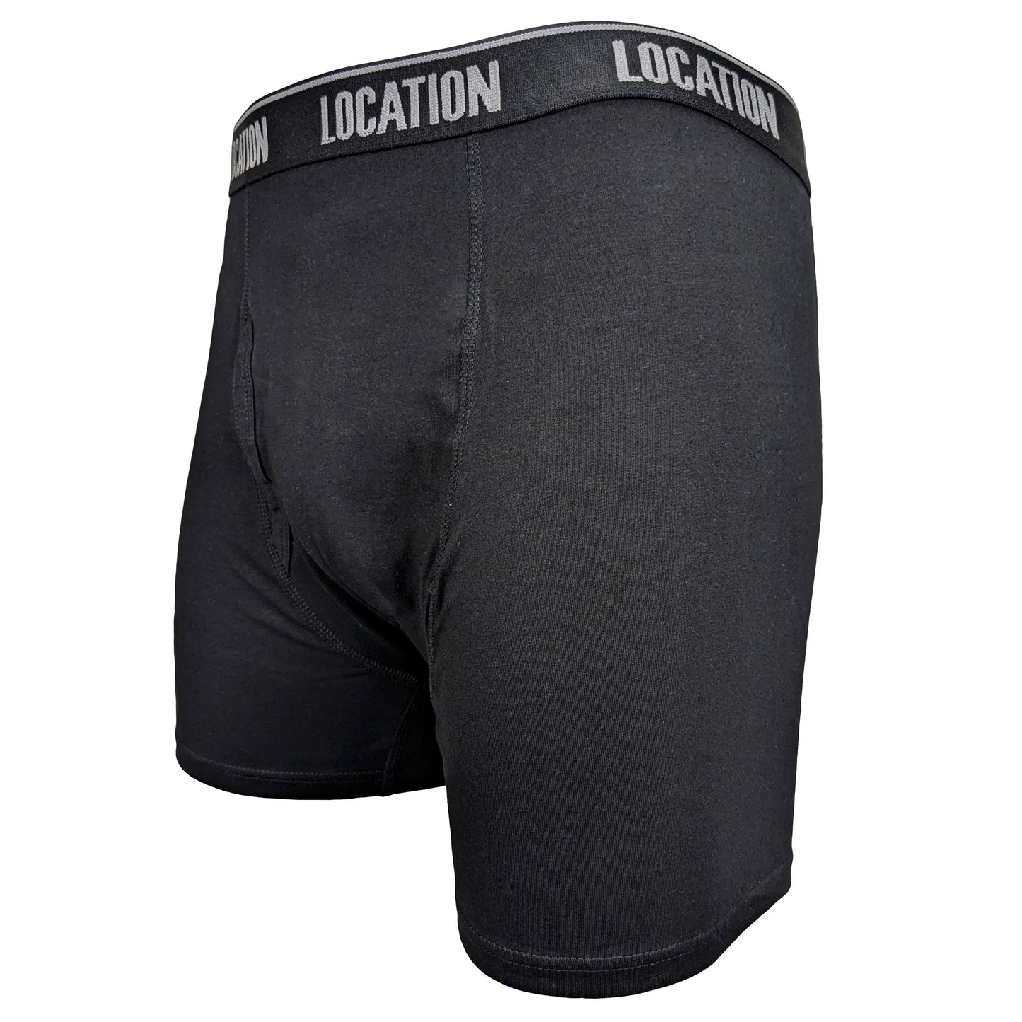 Quest 6 Pack Boxer Shorts S-6XL Mens Underwear QuestBoxerShortBlack-2 Location Clothing