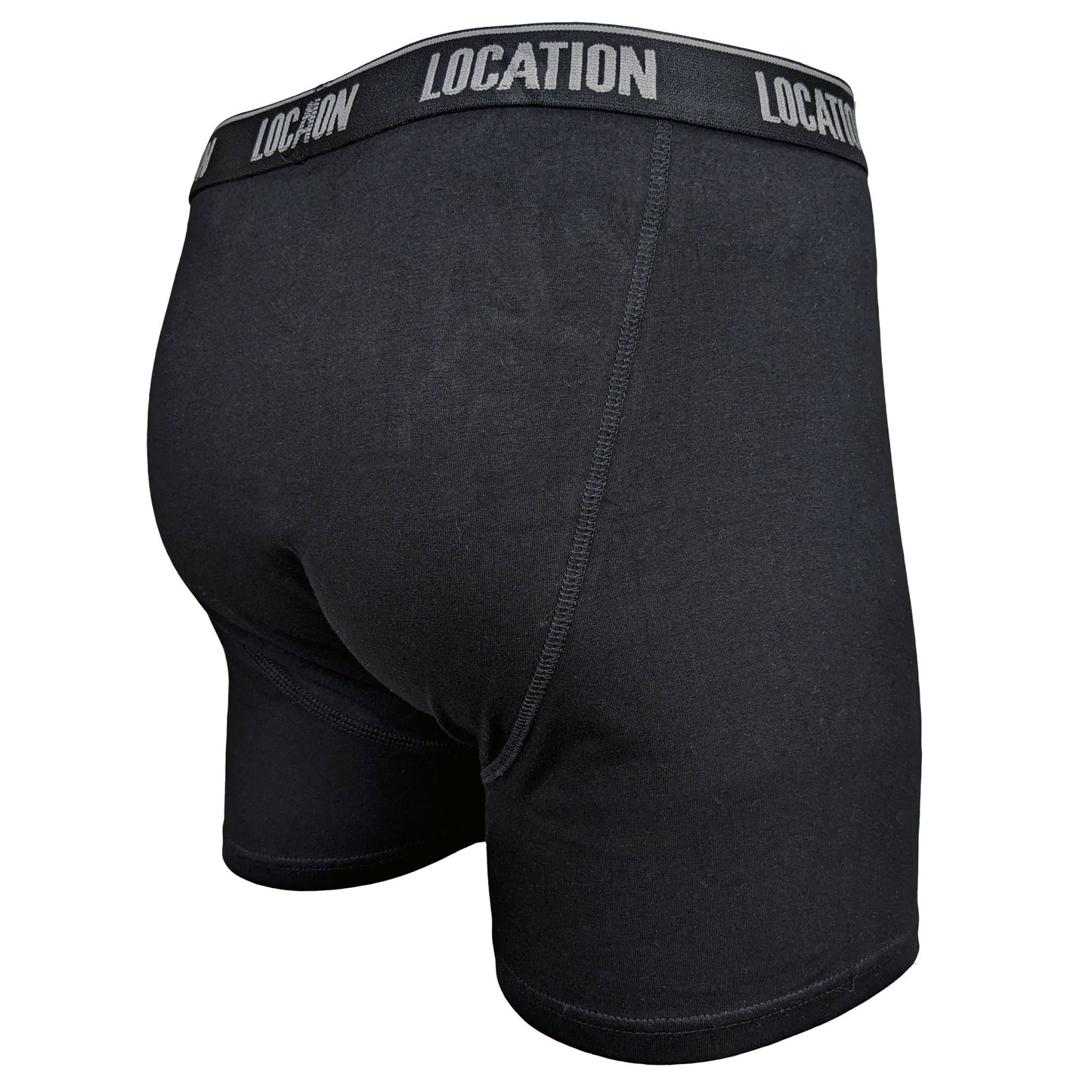Quest 6 Pack Boxer Shorts S-6XL Mens Underwear QuestBoxerShortBlack-3 Location Clothing