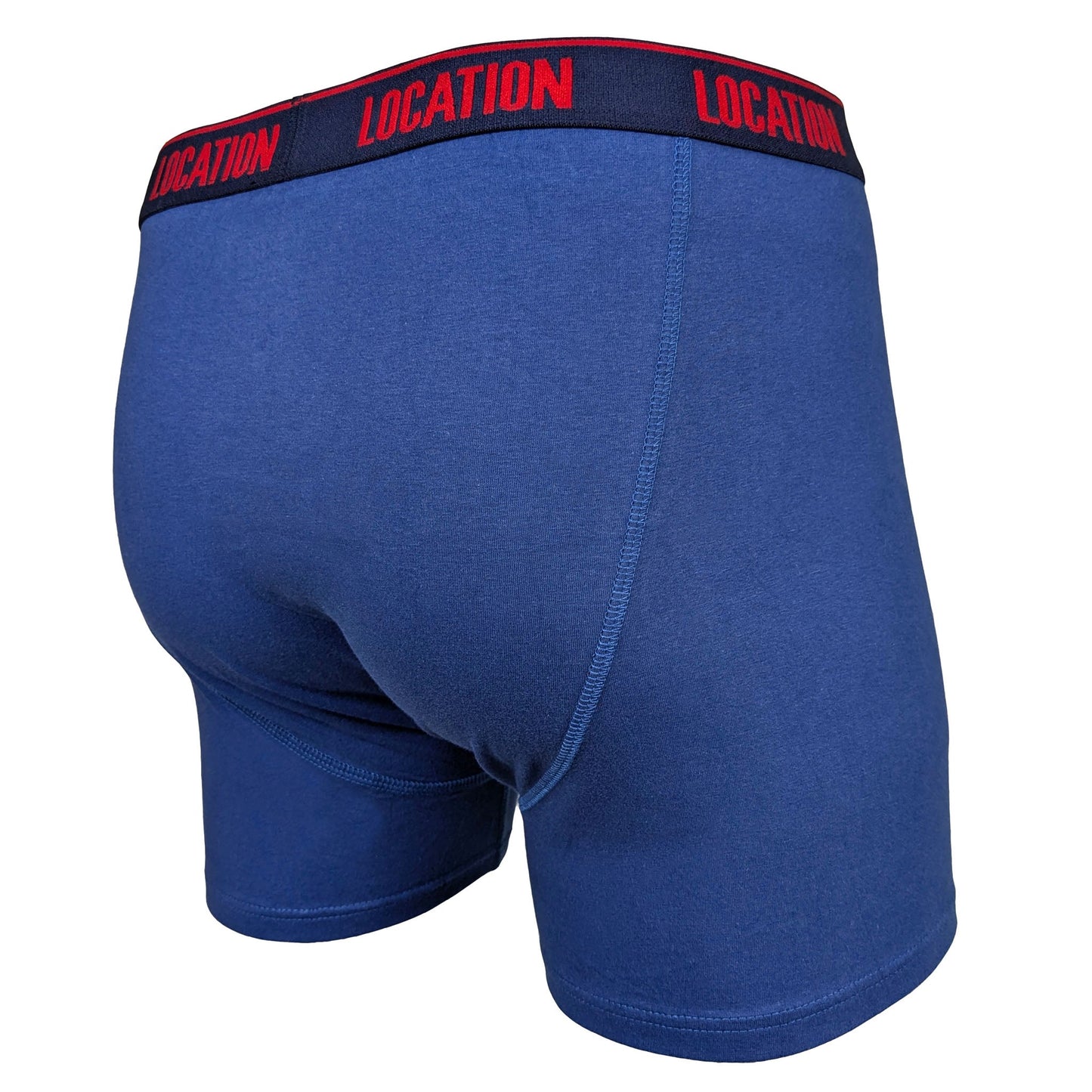 Quest 6 Pack Boxer Shorts S-6XL Mens Underwear QuestBoxerShortBlue-3 Location Clothing