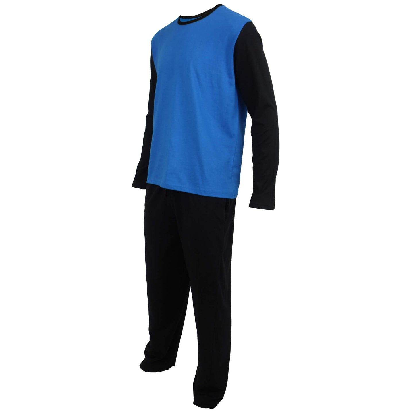 Royale Pyjamas Set Pyjamas Royale_Black_-_Blue_-_2_copy Location Clothing