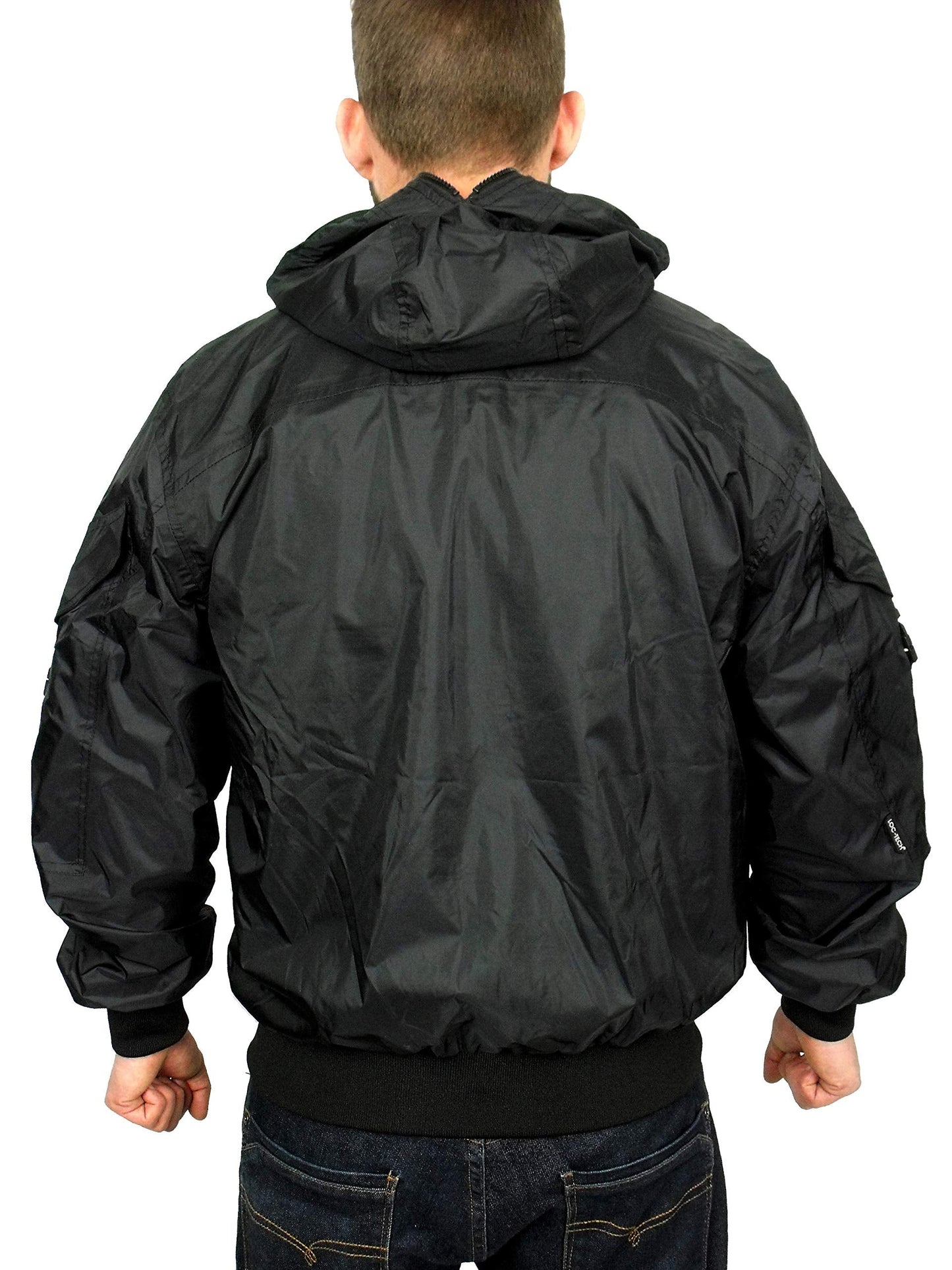 Hunter WR Goggle Bomber Jacket Camo and Black Bomber Jacket ba2f572e Location Clothing