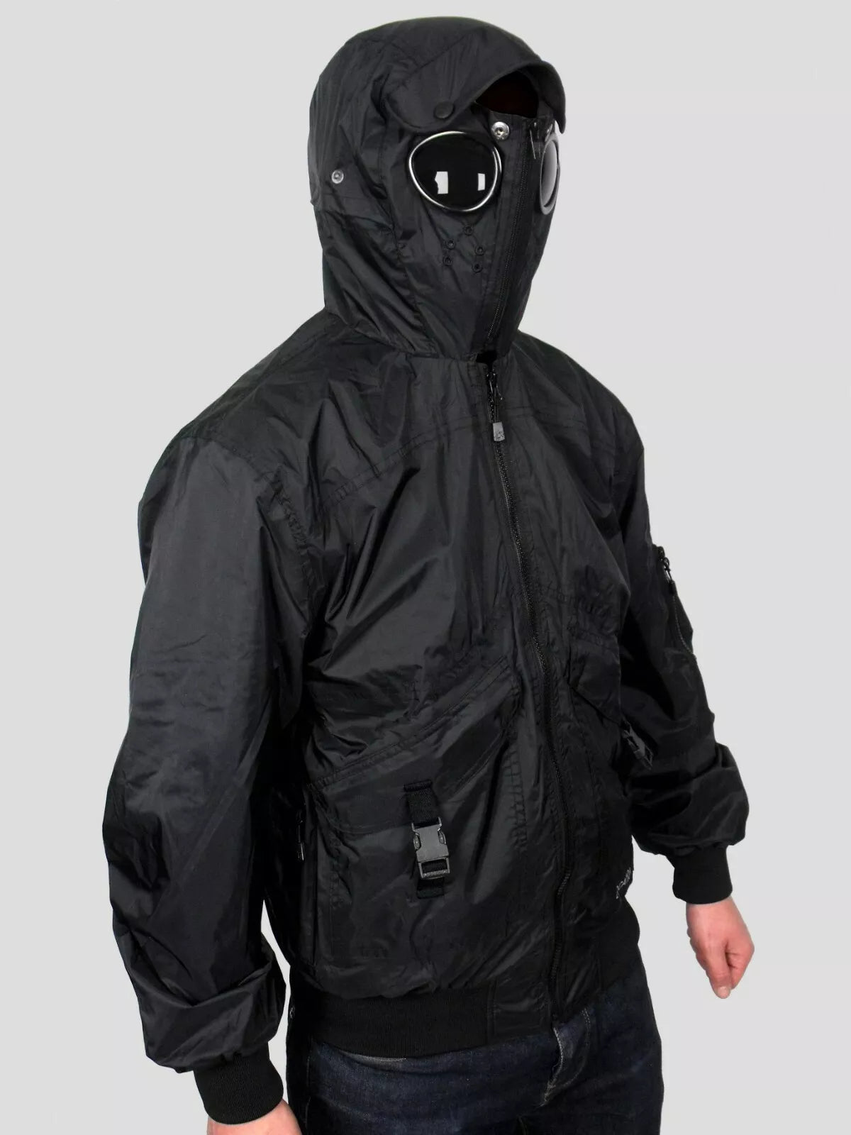 Hooded Black/Camouflage Hunter EXO Goggle Bomber Waterproof Jacket Black Bomber Jacket s-l1600EXOBLK1 Location Clothing