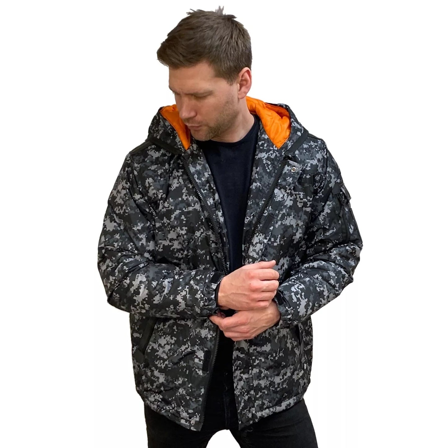 Infiltrator Longer Goggle Jacket Black and Camo Camouflage Jacket s-l1600INCAM6 Location Clothing