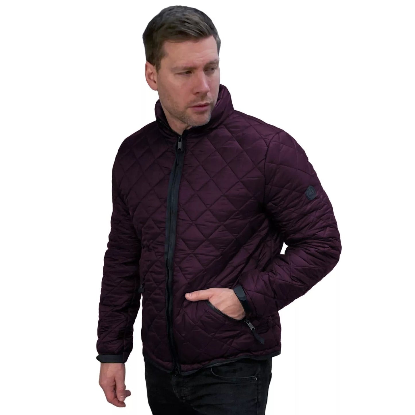 Transform Goggle Jacket Burgundy Black or Navy Quilted Jacket s-l1600TRANS8 Location Clothing