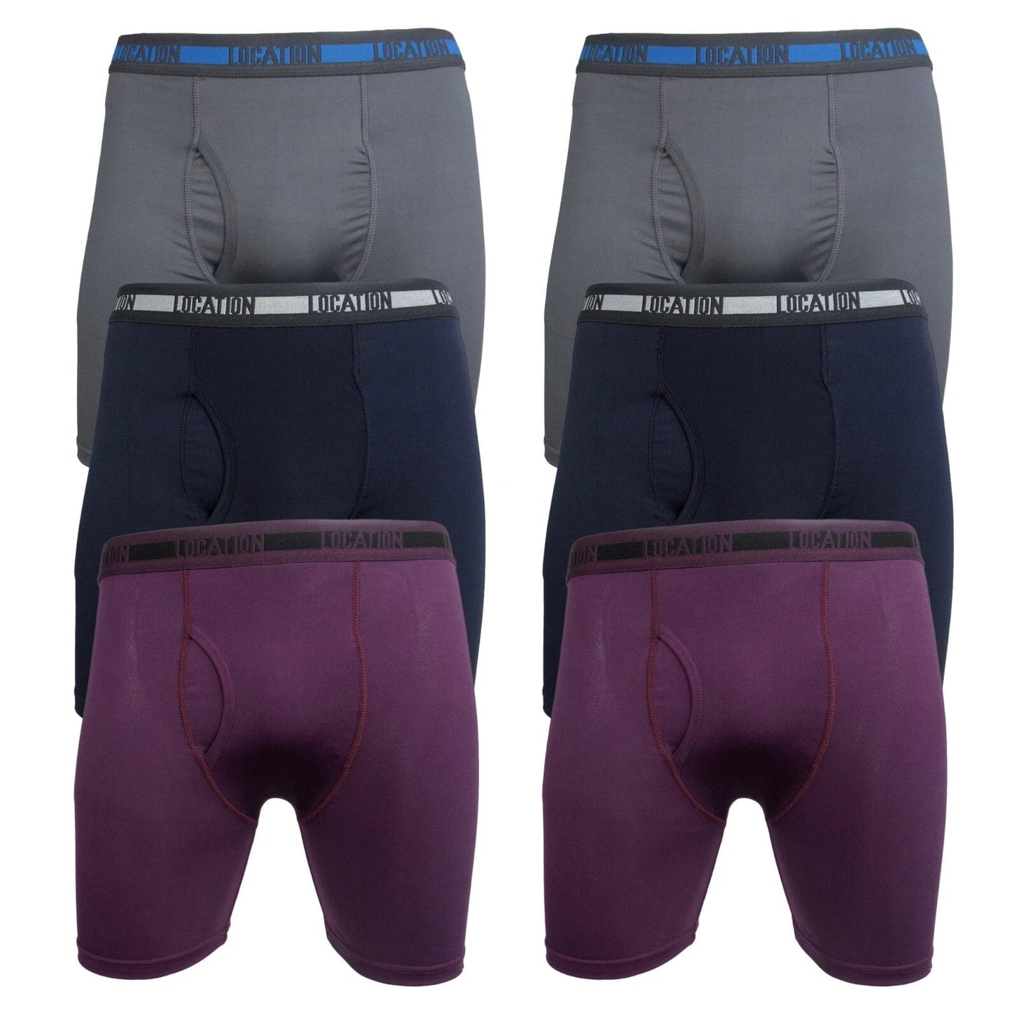 Men's 6-Pack Long-Leg Boxer Briefs Contender2 Mens Underwear s-l1600contender2 Location Clothing