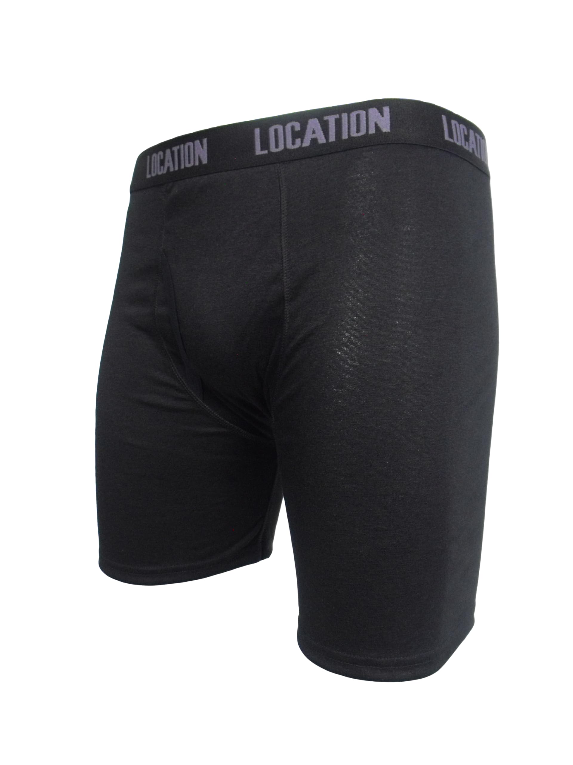 Mustang One 3 Pack Men's Longer Leg Boxer Shorts – Breathable Stretch Fit Underwear Mens Underwear 3bd4b511 Location Clothing