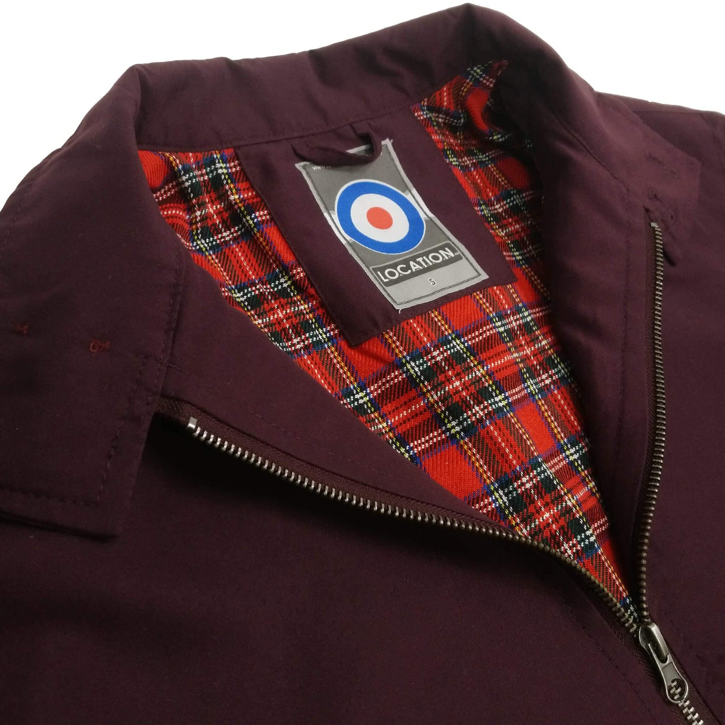 Location Tartan Lining Harrington Jacket Bomber Jacket 924a9560 location