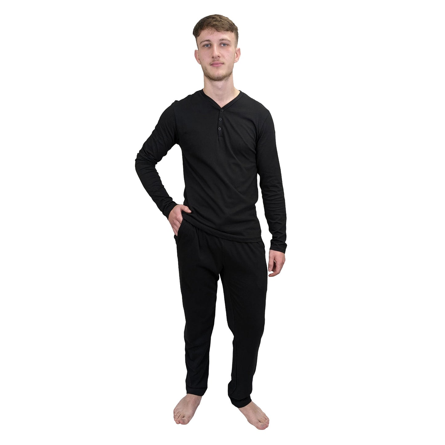 Dauphin Pyjama Set Pyjamas DapperBlack-3-2048x2048 Location Clothing