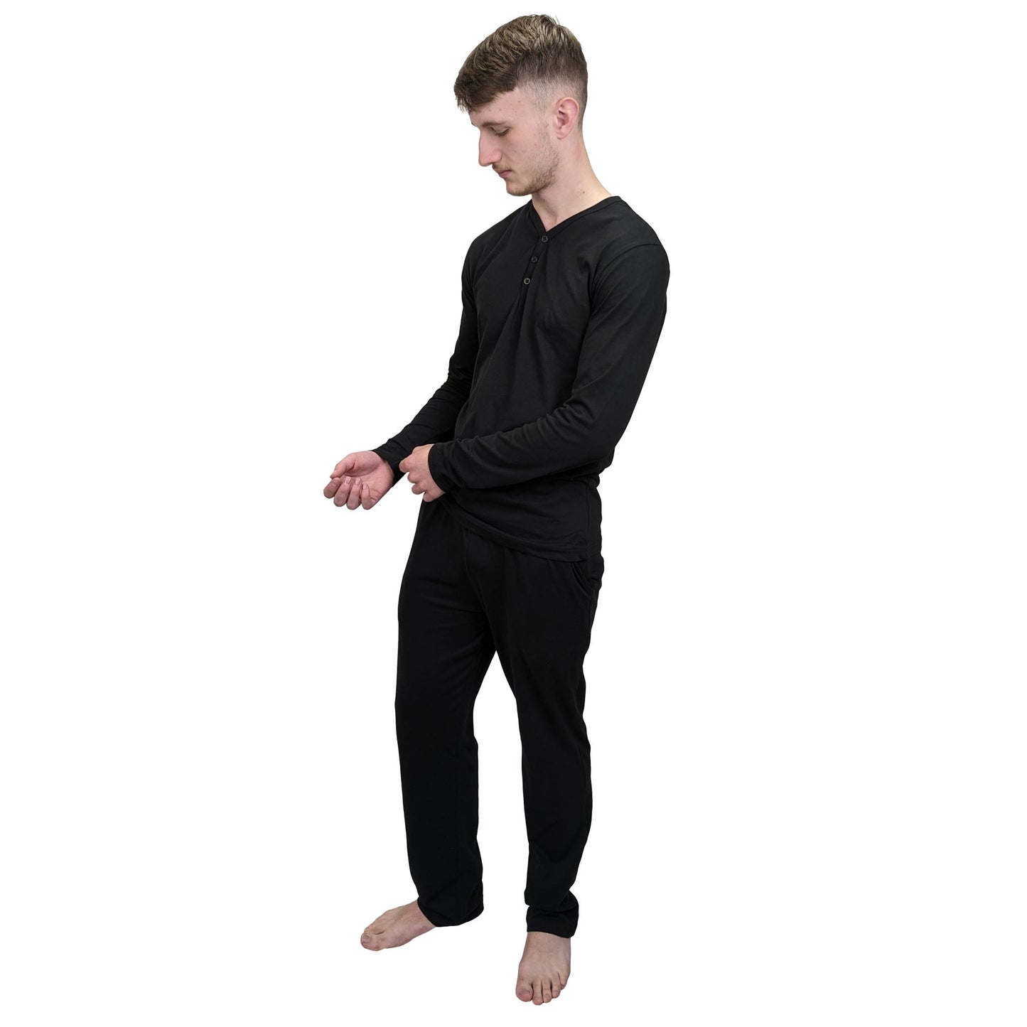 Dauphin Pyjama Set Pyjamas DapperBlack-4-2048x2048 Location Clothing
