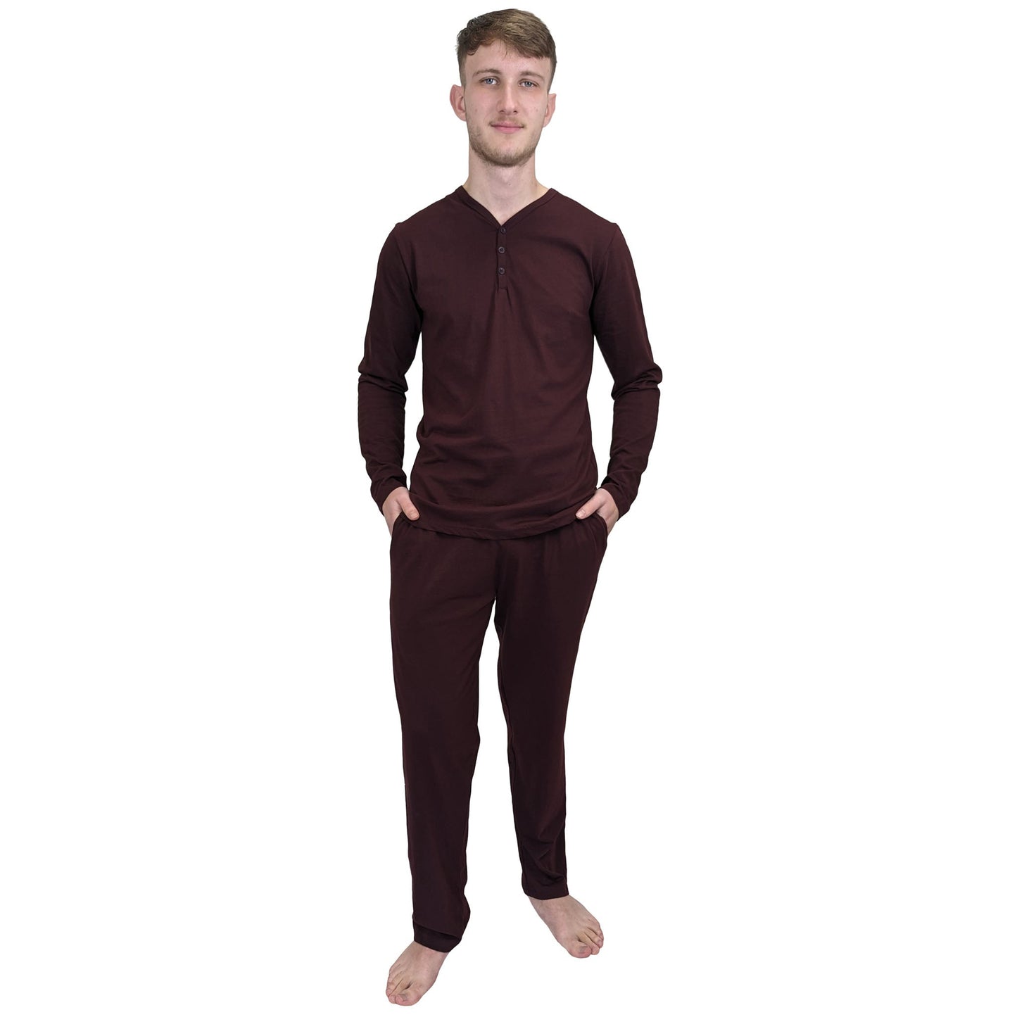 Dauphin Pyjama Set Burgundy Check Pyjamas DapperBurgundy-1-2048x2048 Location Clothing