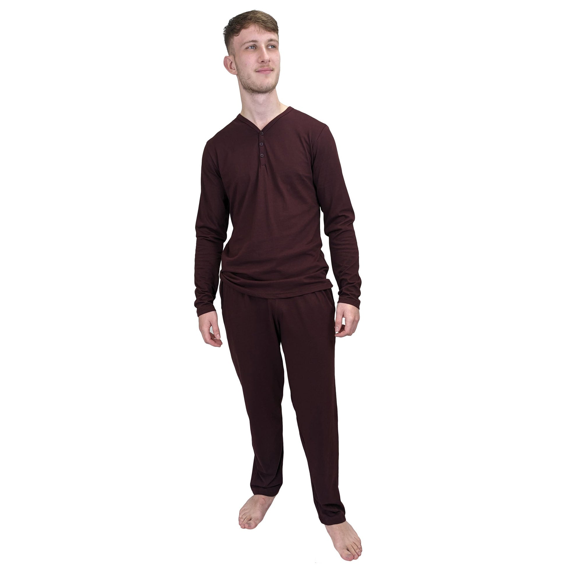 Dauphin Pyjama Set Pyjamas DapperBurgundy-4-2048x2048 Location Clothing