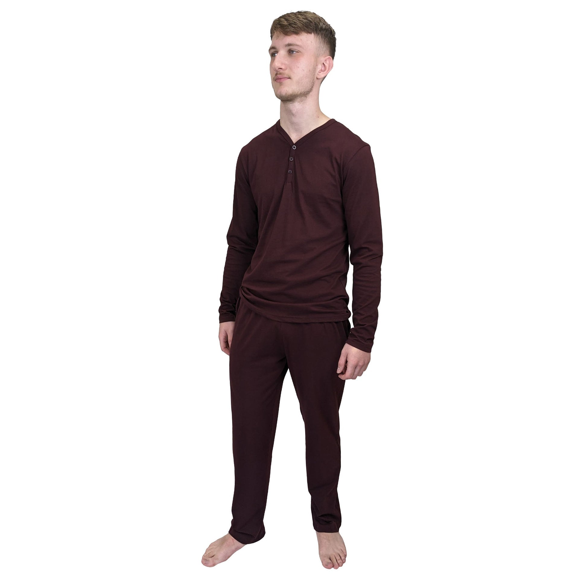 Dauphin Pyjama Set Pyjamas DapperBurgundy-5-2048x2048 Location Clothing