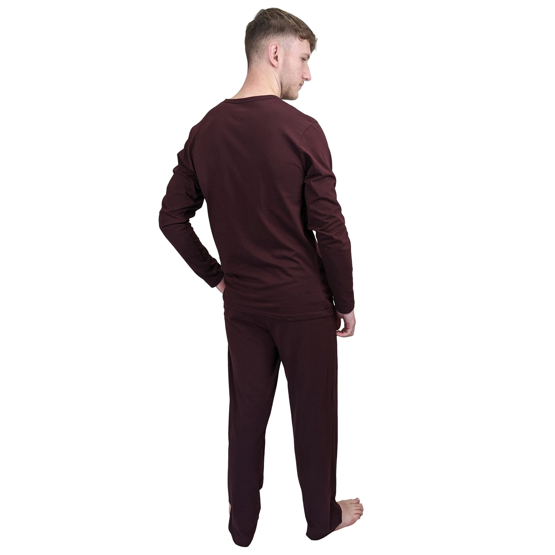 Dauphin Pyjama Set Pyjamas DapperBurgundy-7-2048x2048 Location Clothing
