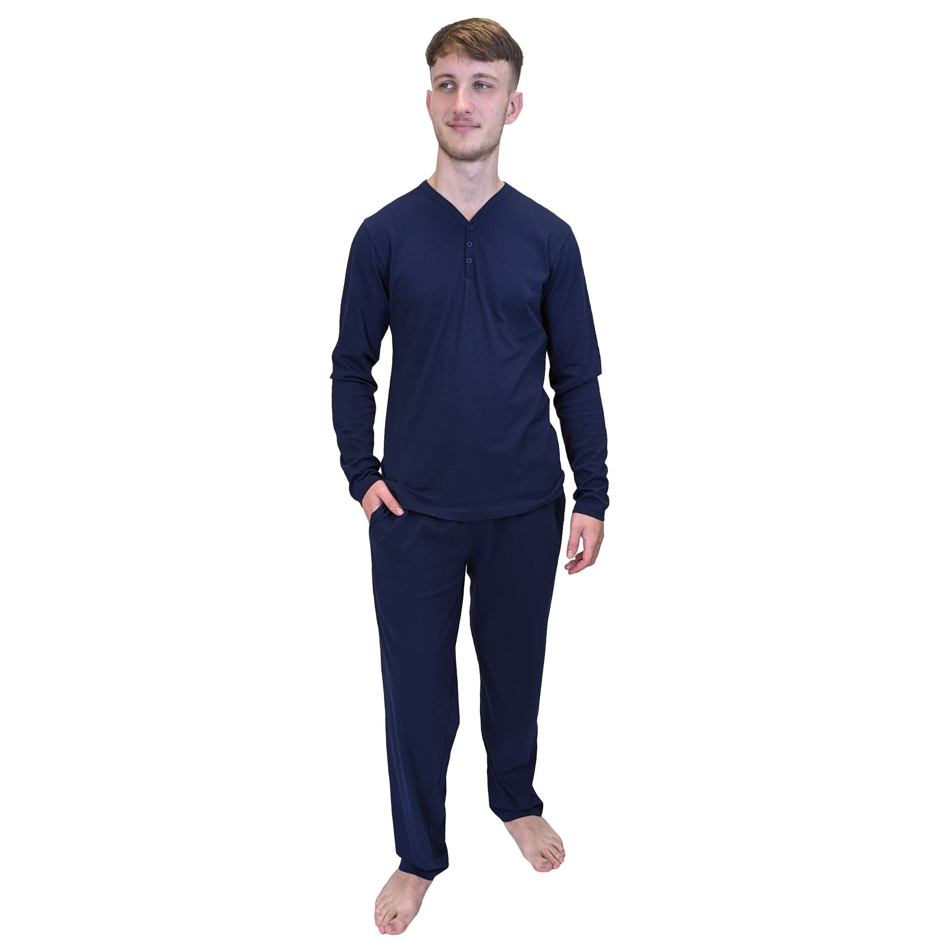 Dauphin Pyjama Set Pyjamas DapperNavy-2-2048x2048 Location Clothing