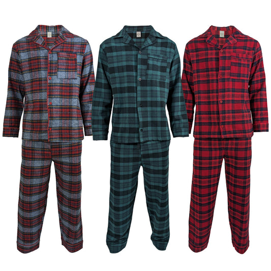 Esquire Check Pyjamas Pyjamas Esquire-AllColoursCombo-Mannequinonlycopy Location Clothing