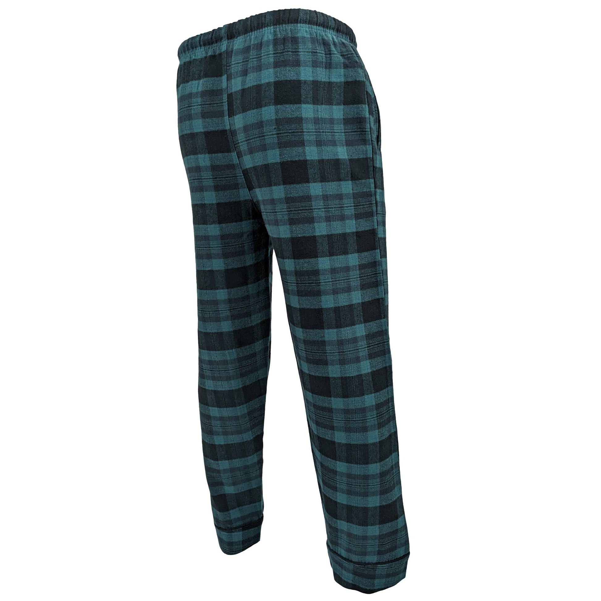 Esquire Check Pyjamas Pyjamas Esquire_-_Black_Blue_Watch_Tartan_-_9 Location Clothing