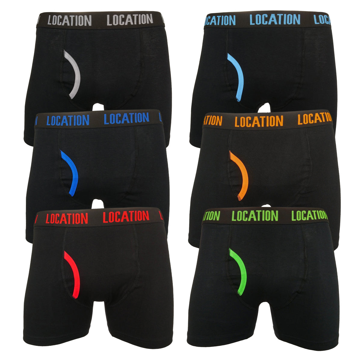 Graphite 6 Pack Boxer Shorts S-6XL 6XL Mens Underwear Graphite6packCOMBOallcolours2020copy Location Clothing