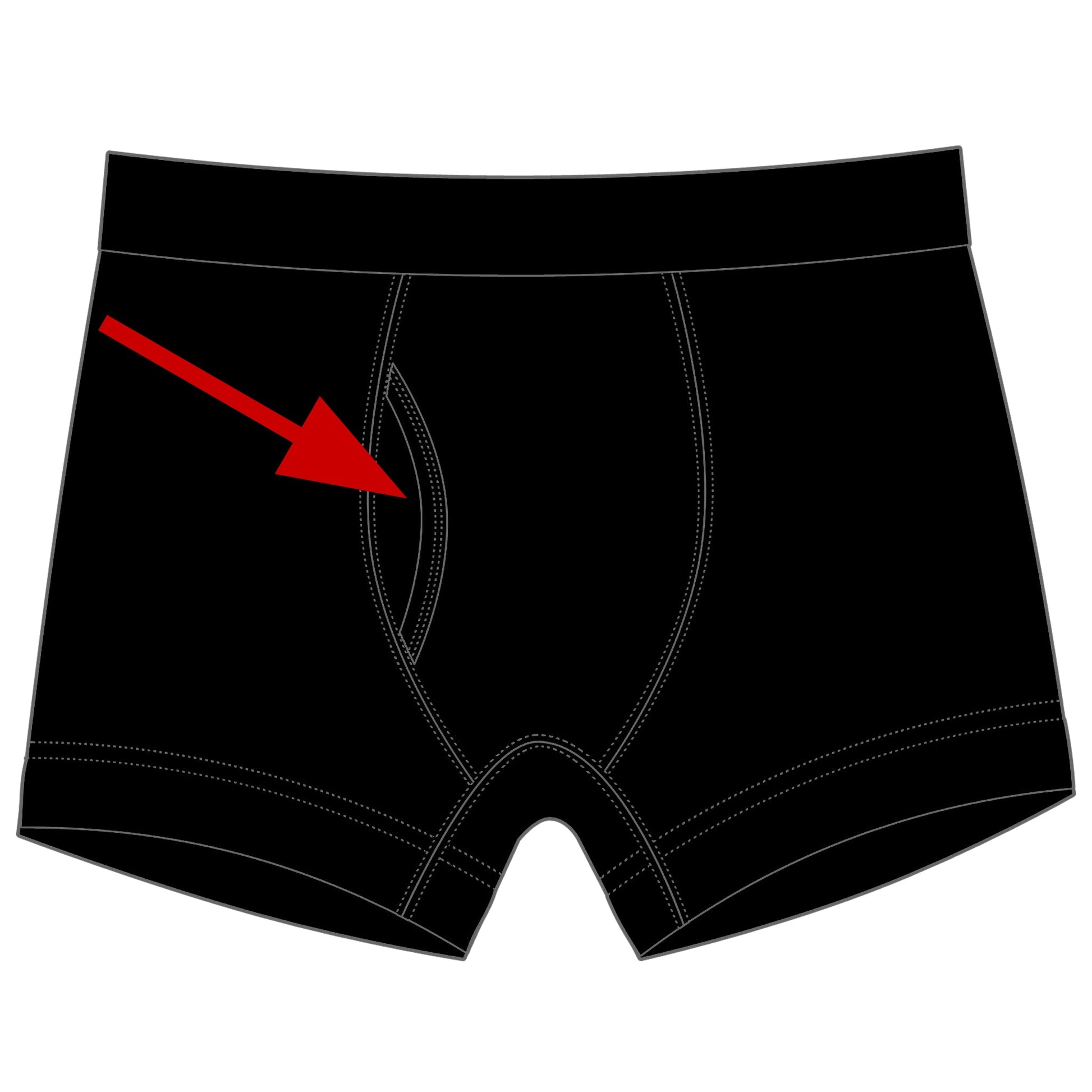 Graphite 6 Pack Boxer Shorts S-6XL Mens Underwear Graphite_Key_Hole_Infomation Location Clothing
